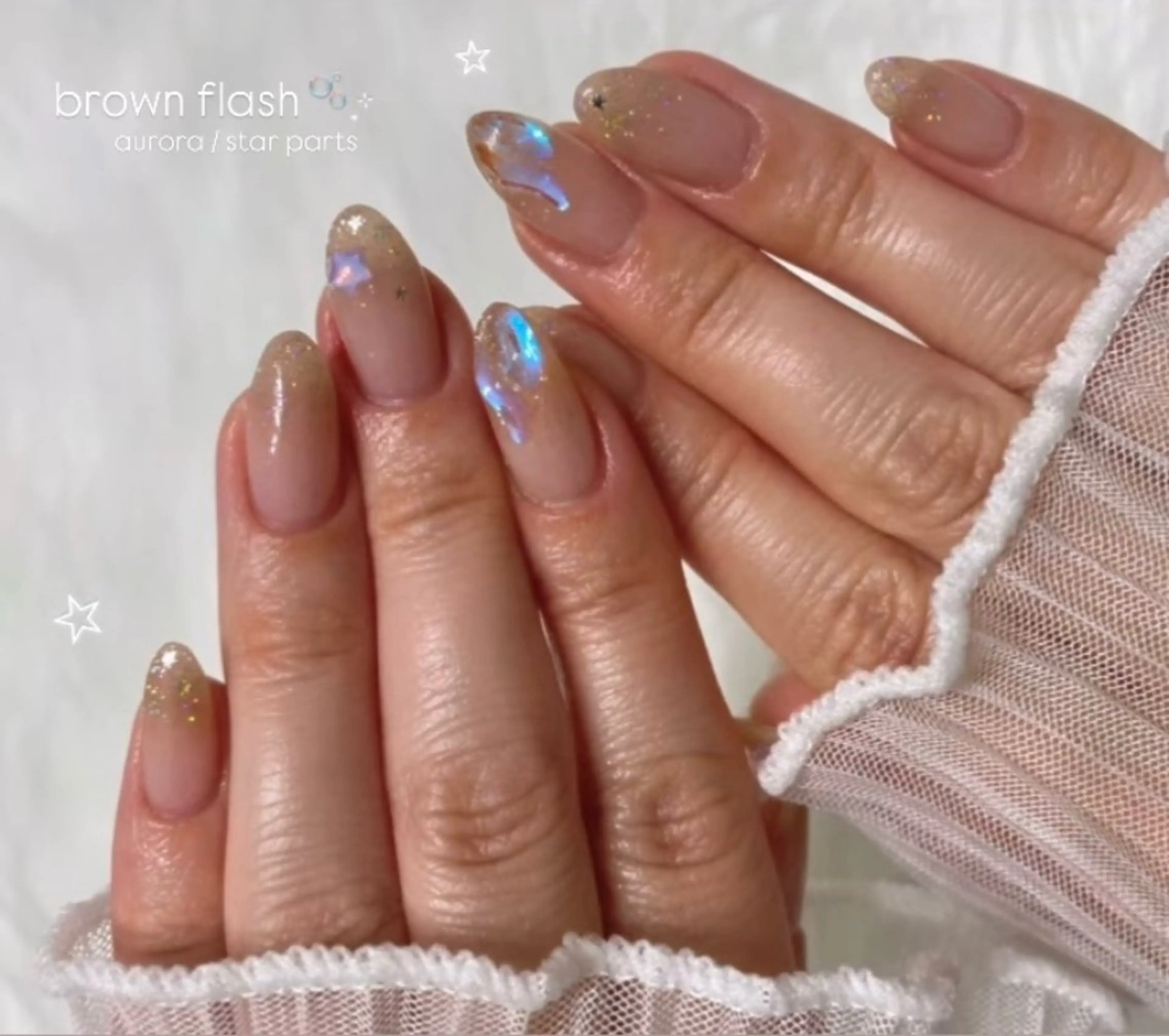 ネイル ハンドネイル nail room LUNA⋆౨ৎ˚⟡のネイルデザイン