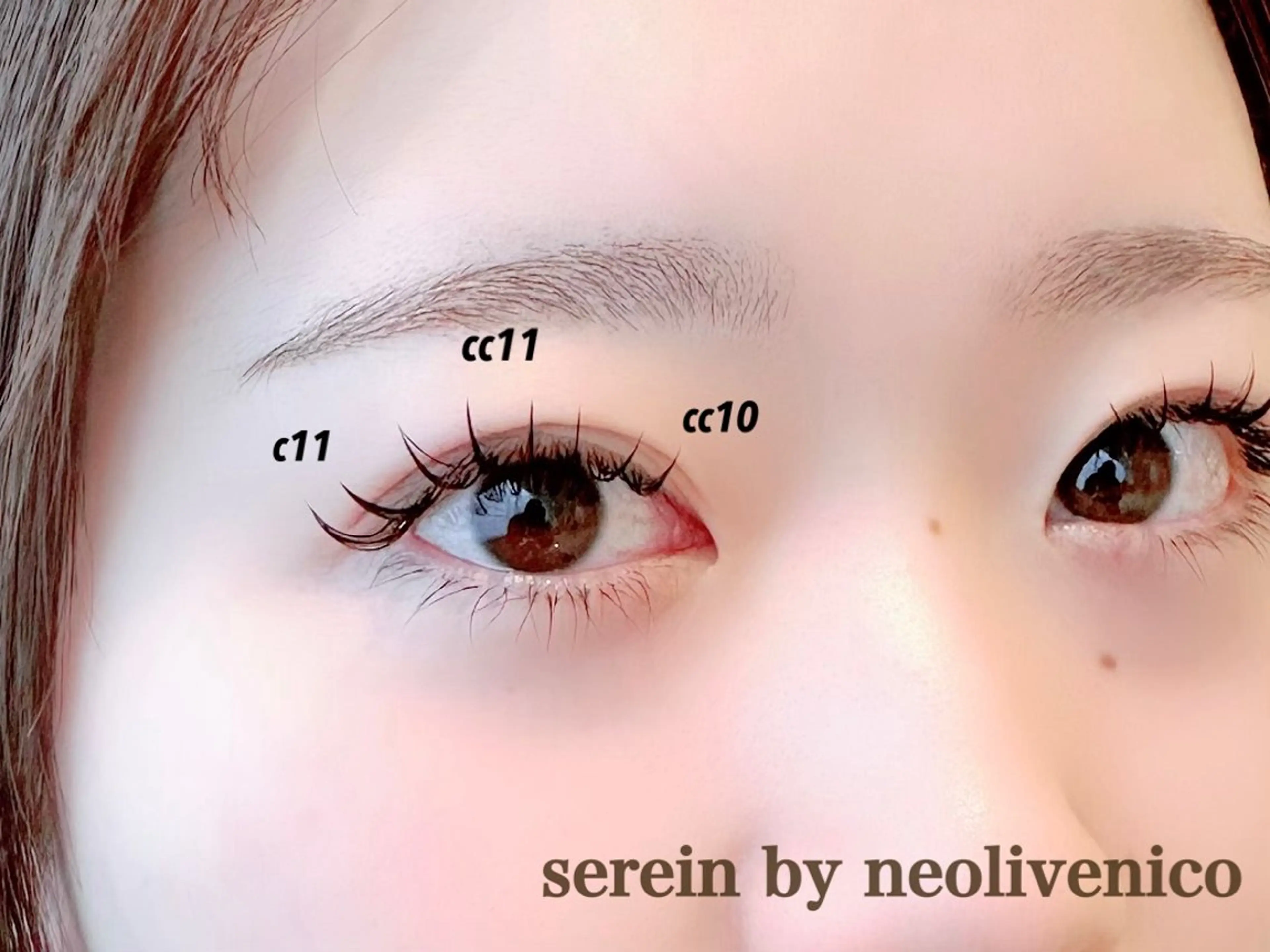 マツエク・マツパ マツエク 丸山 知夏のマツエク・マツパデザイン