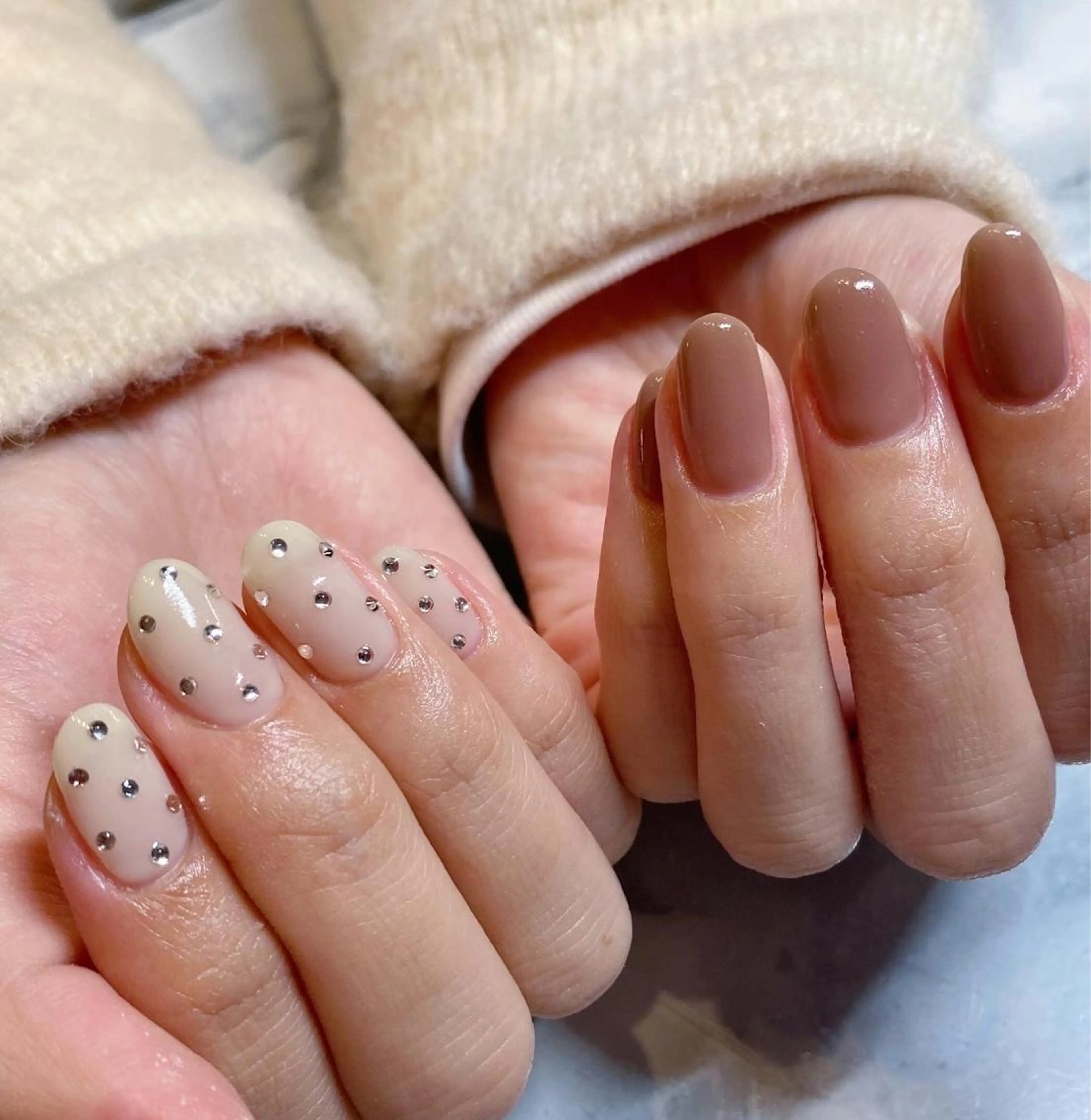 ネイル アートネイル オーロラネイル キラキラネイル 韓国ネイル ミラーネイル To Me Nail所属・🩵 mei🩵のネイルデザイン