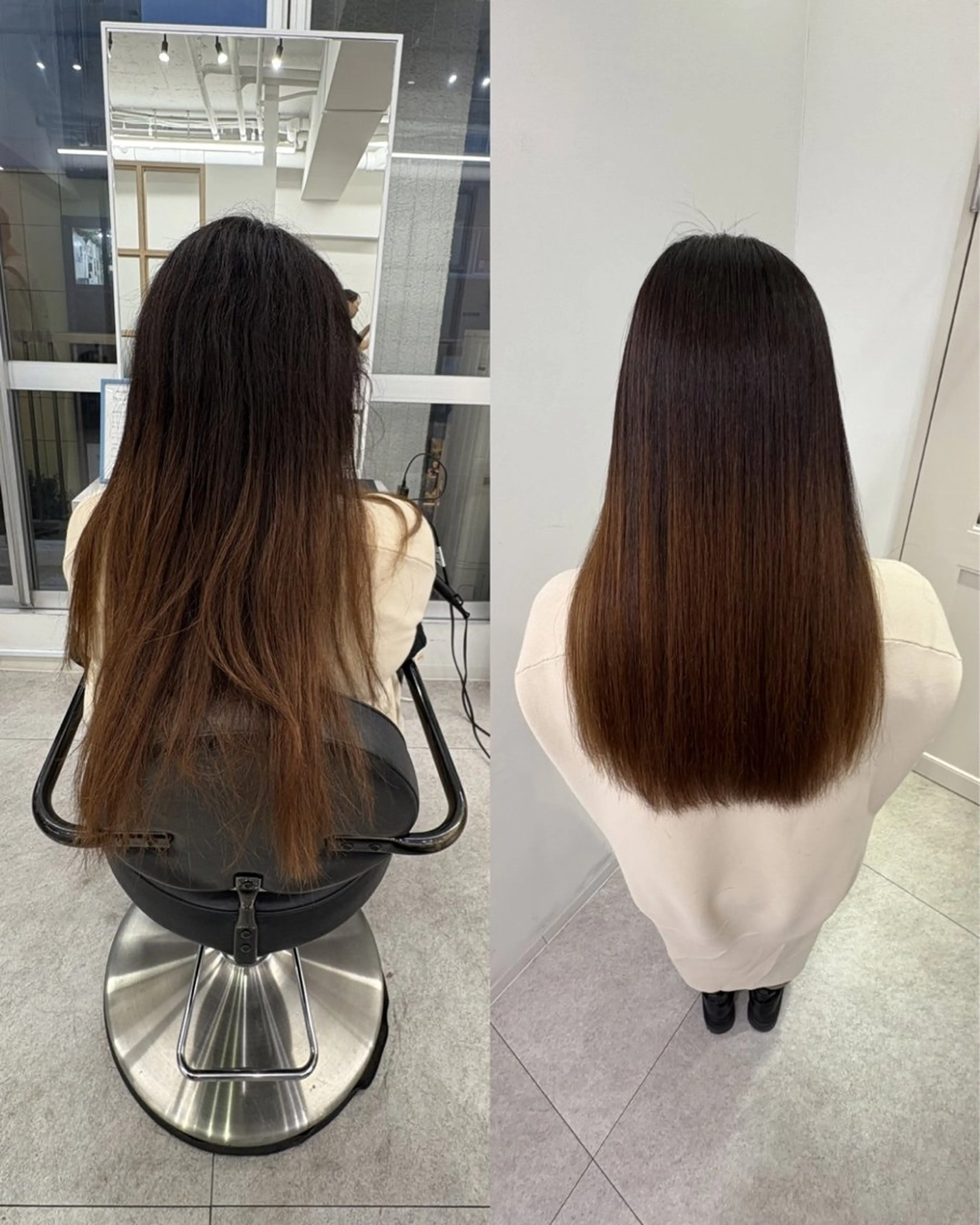 ロング 縮毛矯正 縮毛矯正 ✨髪質改善✨ 縮毛矯正/佐藤恵太のヘアスタイル