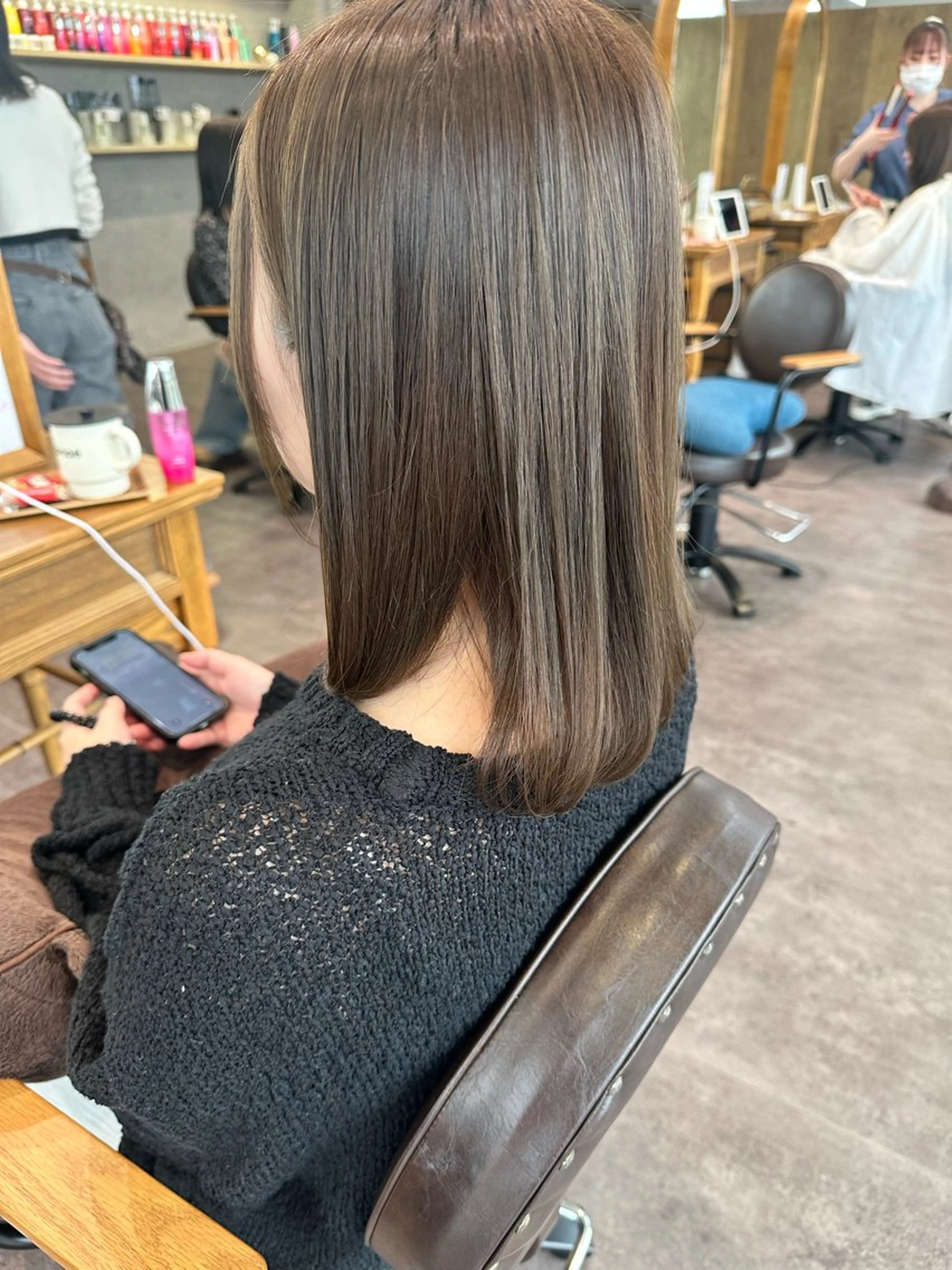 カラー カノエ小串店 /スタッフモデルのヘアスタイル