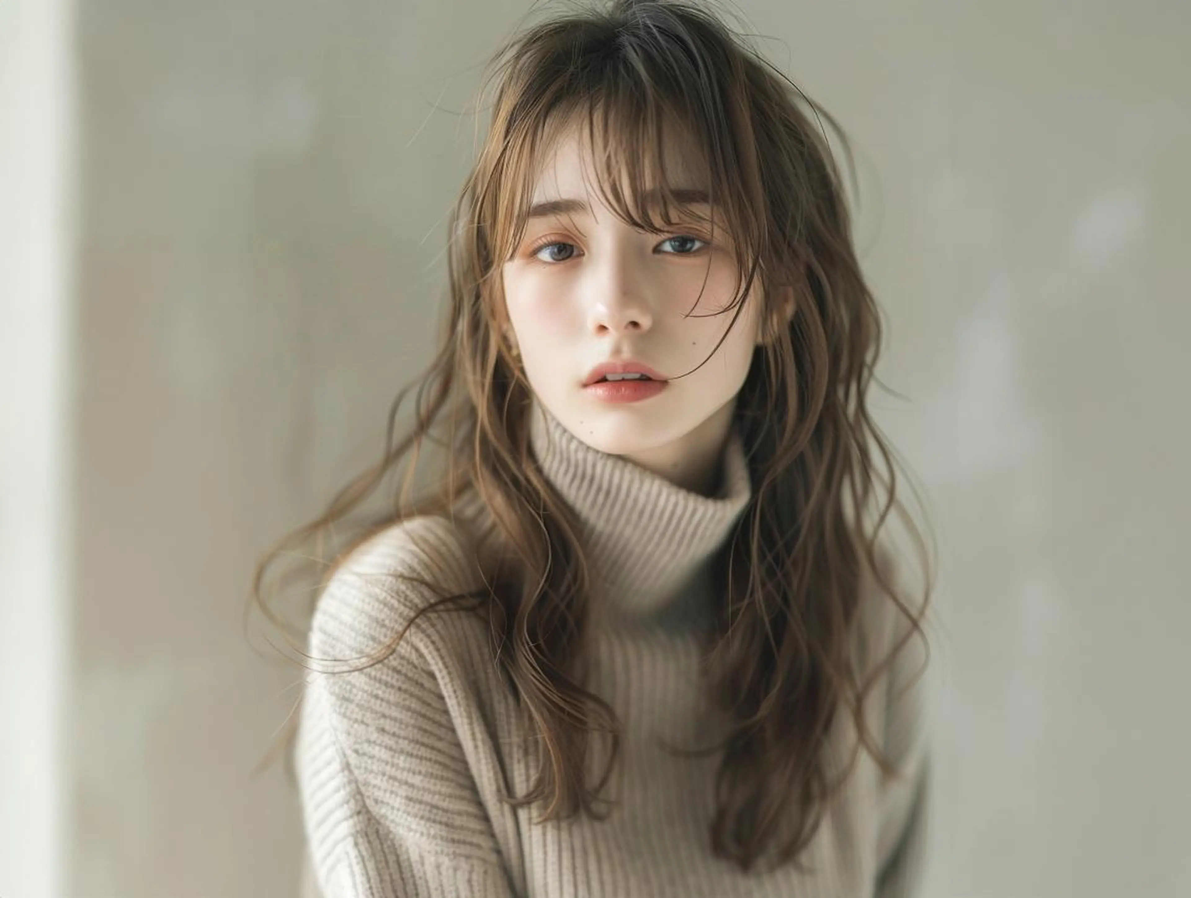 セミロング 上家 慎太郎のヘアスタイル