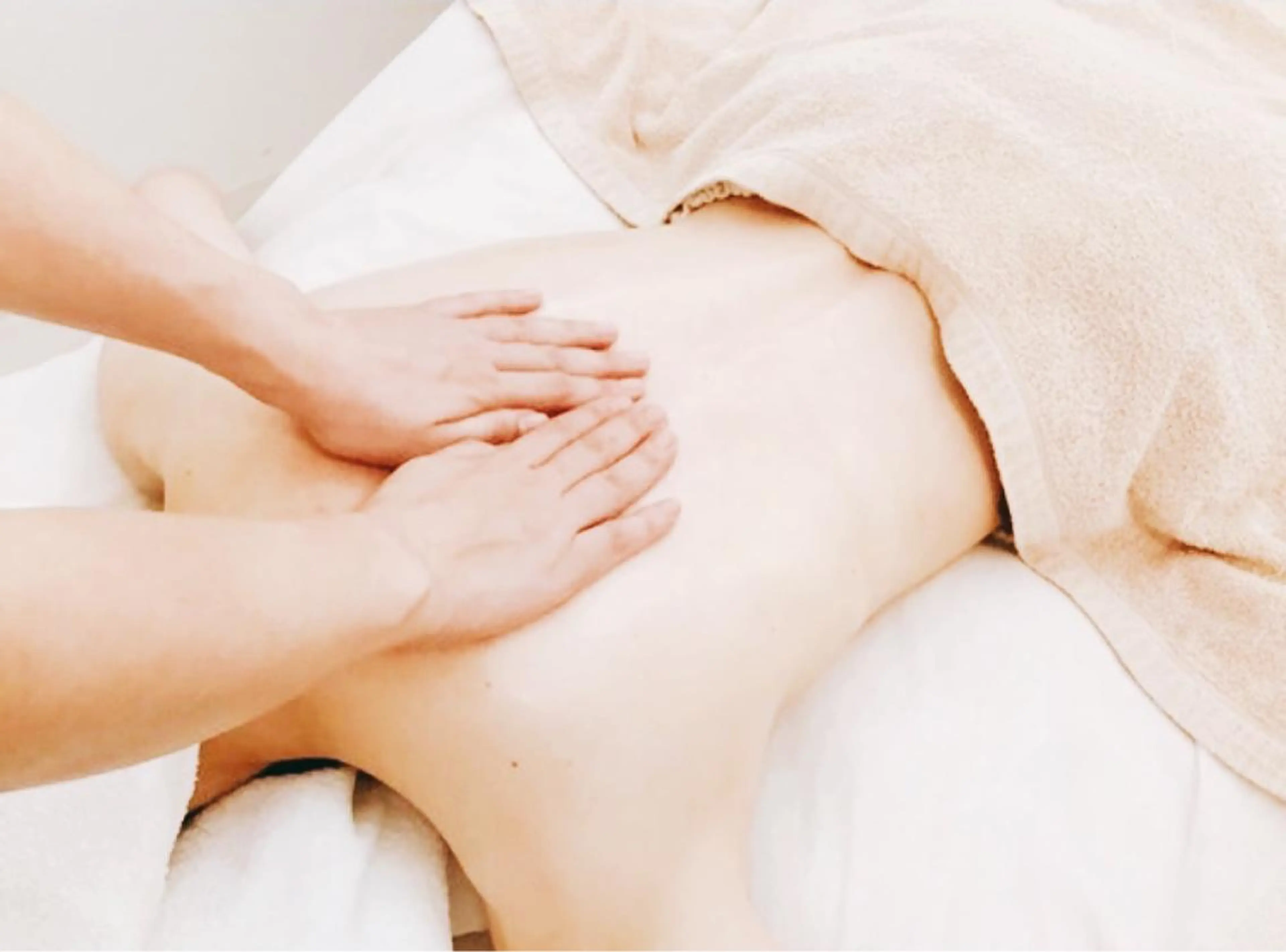 魅せる背中に❣️【ボディエステ】背中洗浄​〜​背中、腰、二の腕までのオイルトリートメント♪今だけ2回で¥8,800🉐の写真