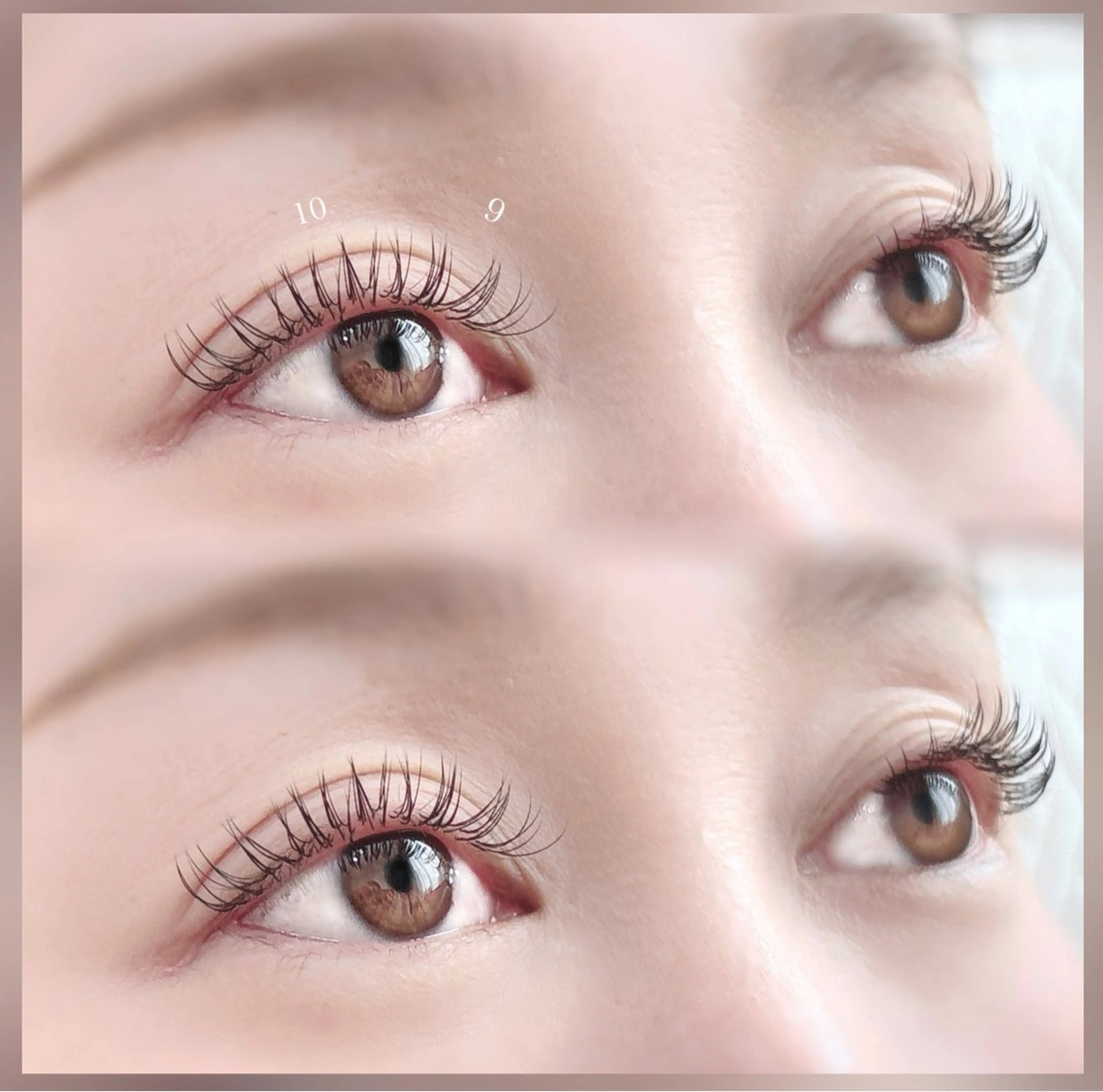 マツエク80本　　　　　　　　　　　　　　トリートメント、コーティング仕上げの写真