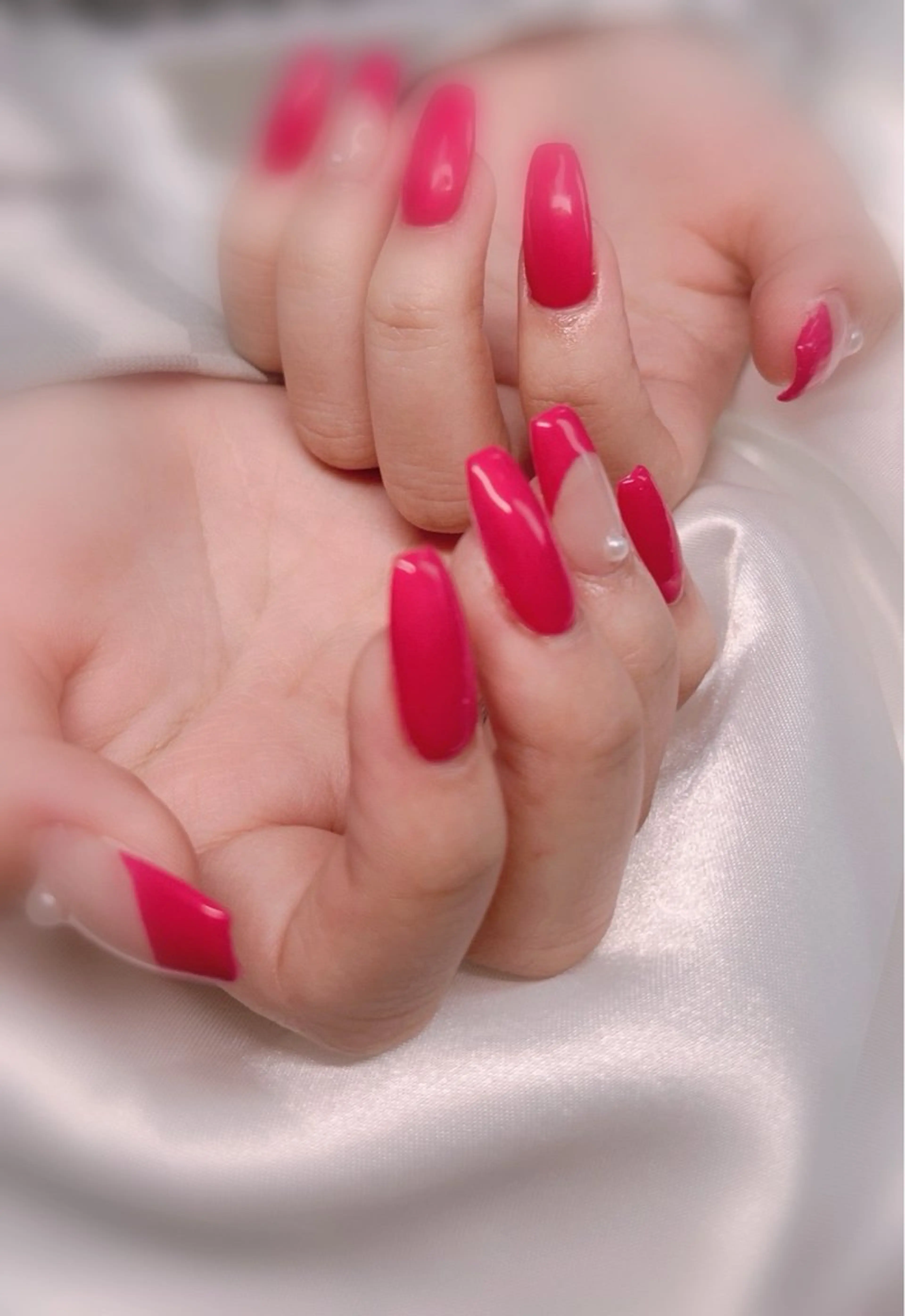 ネイル ピンク ek.nail⭐︎ kanaのネイルデザイン