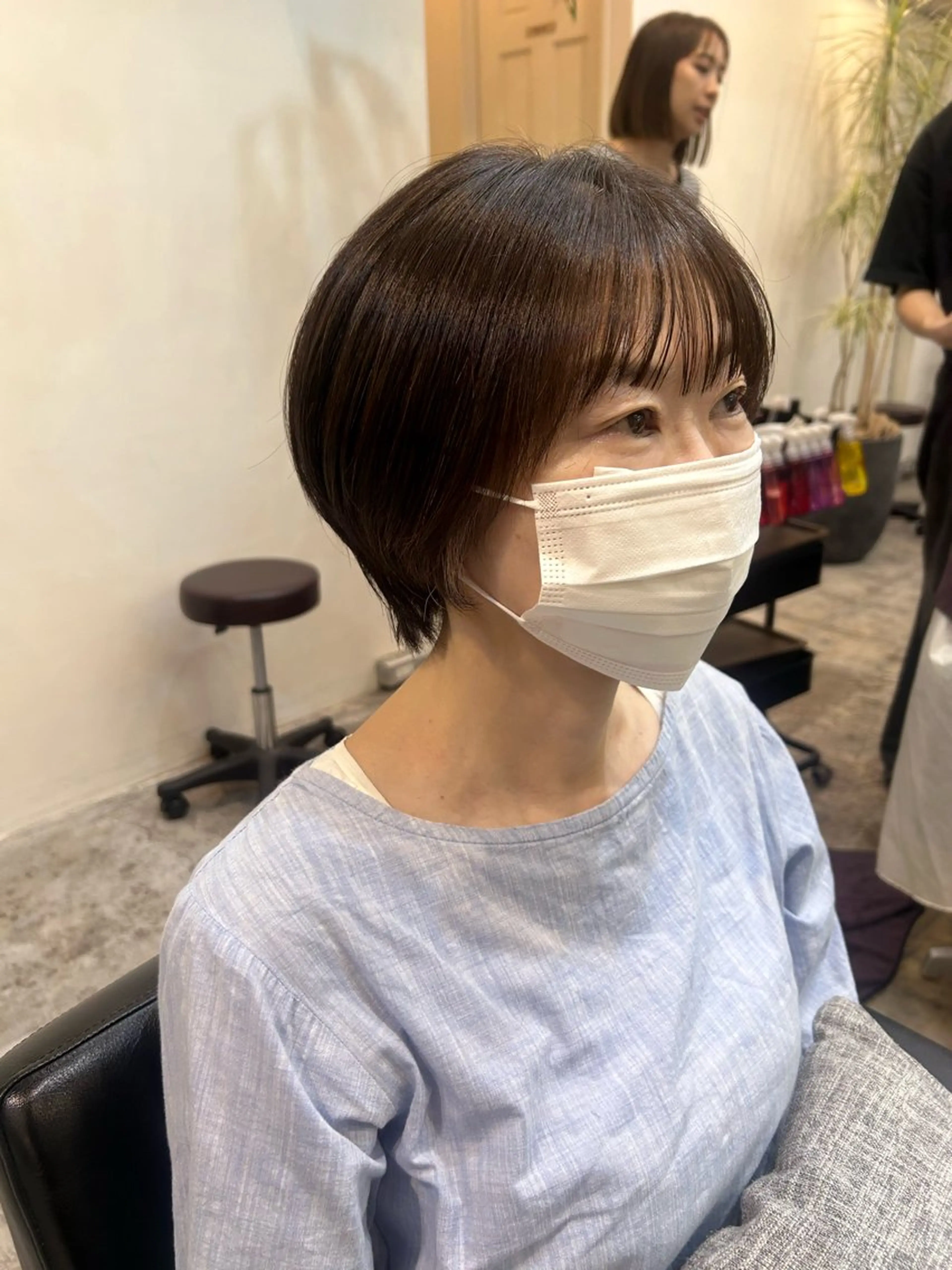 ショート 丸みショート/新宿 /みづき🐏のヘアスタイル