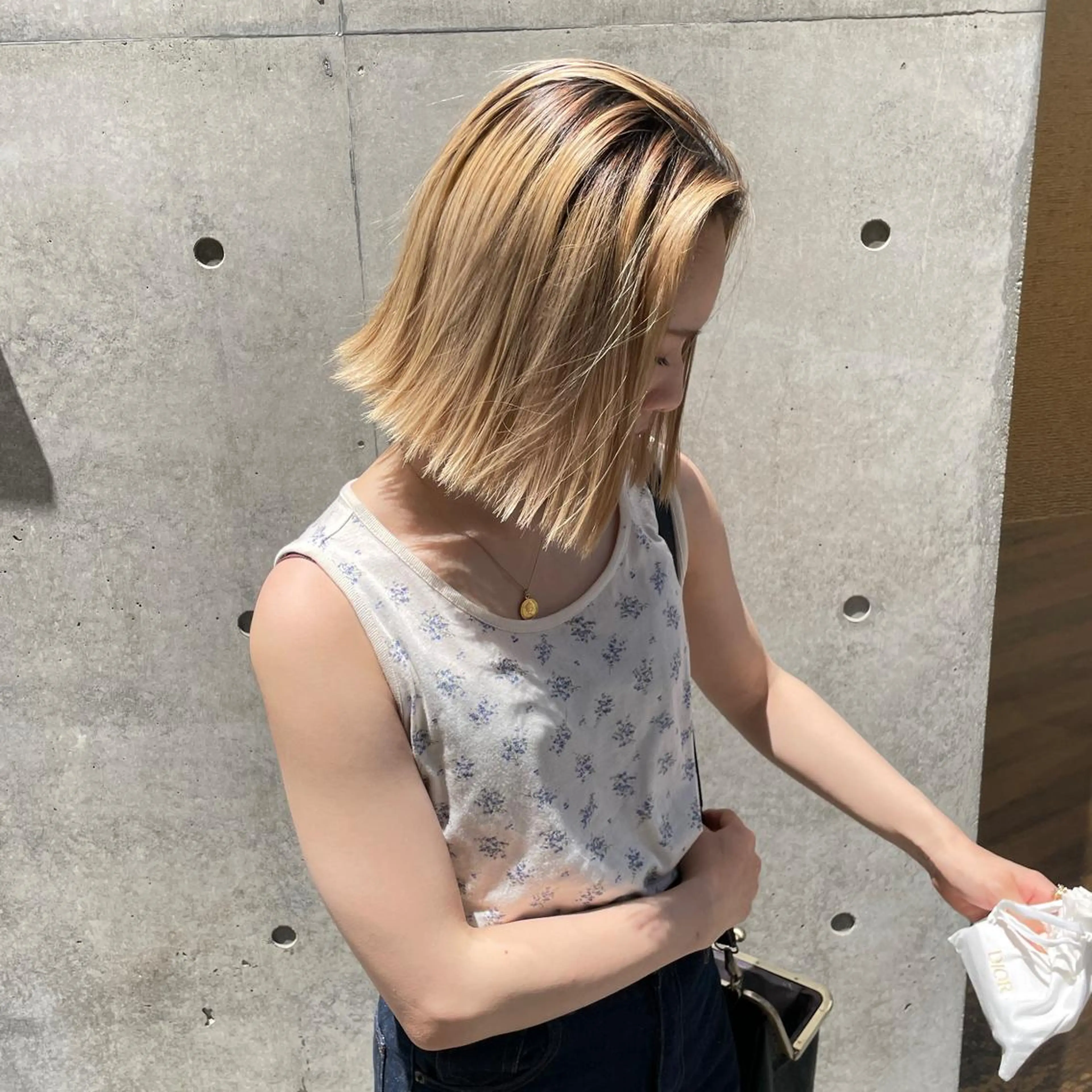 ミディアム トリートメント fubuki🪷 似合わせカットカラーのヘアスタイル