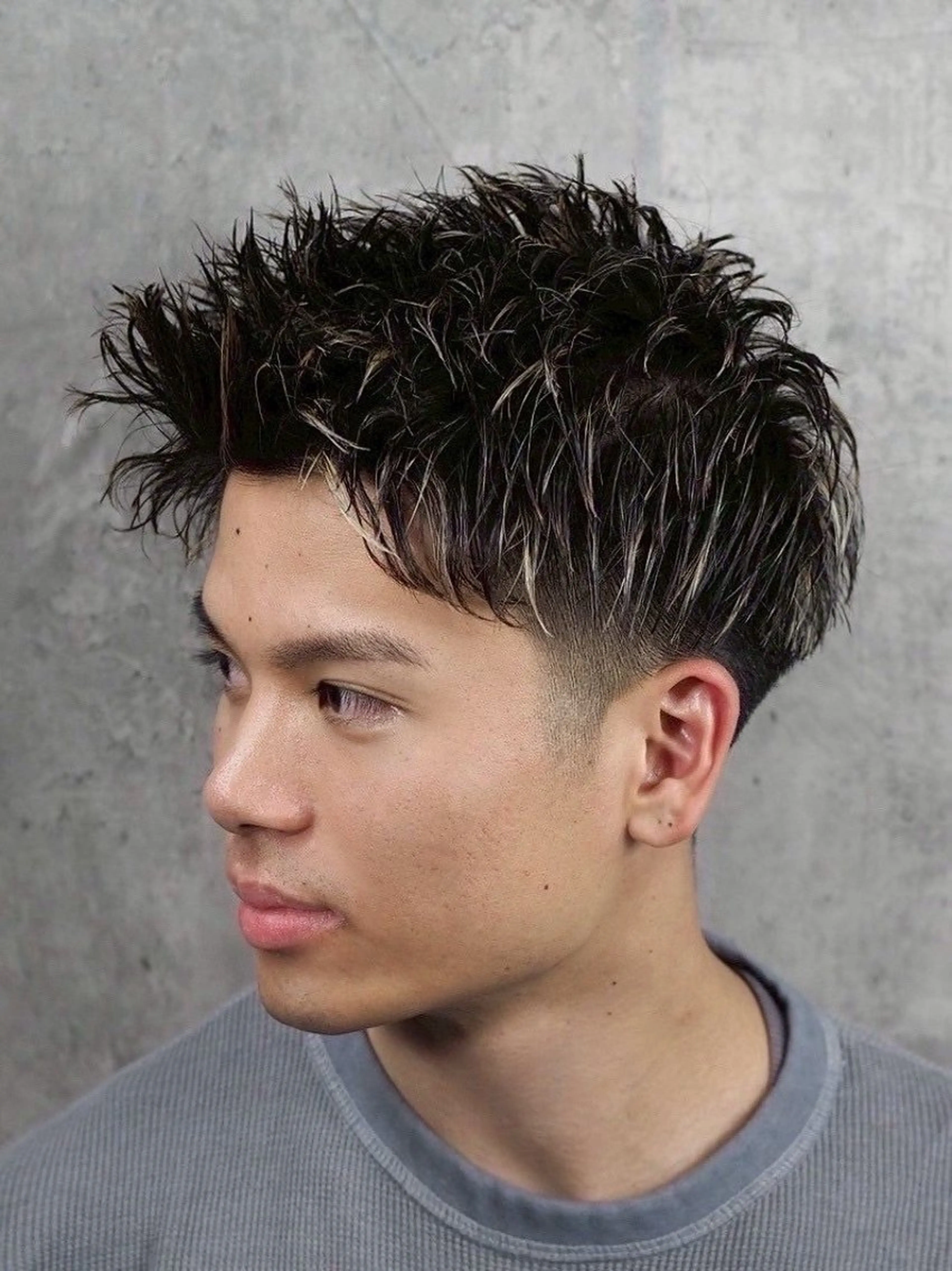 ショート BEYOND THE BARBER所属・阿賀 佑季のヘアスタイル