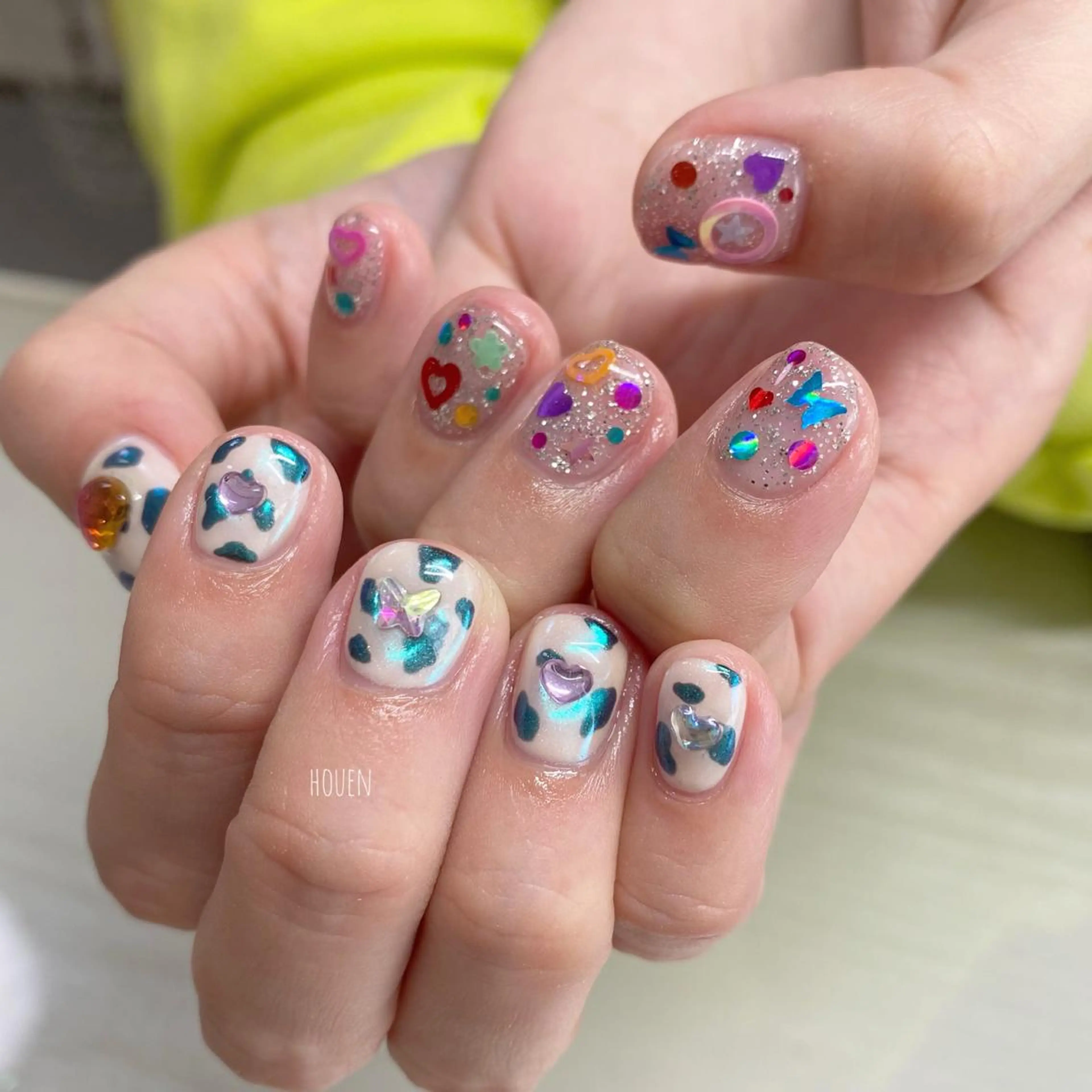 ネイル ハンドネイル I P'ink nail salon所属・I pinknail 韓国風·持ち込み専門のネイルデザイン