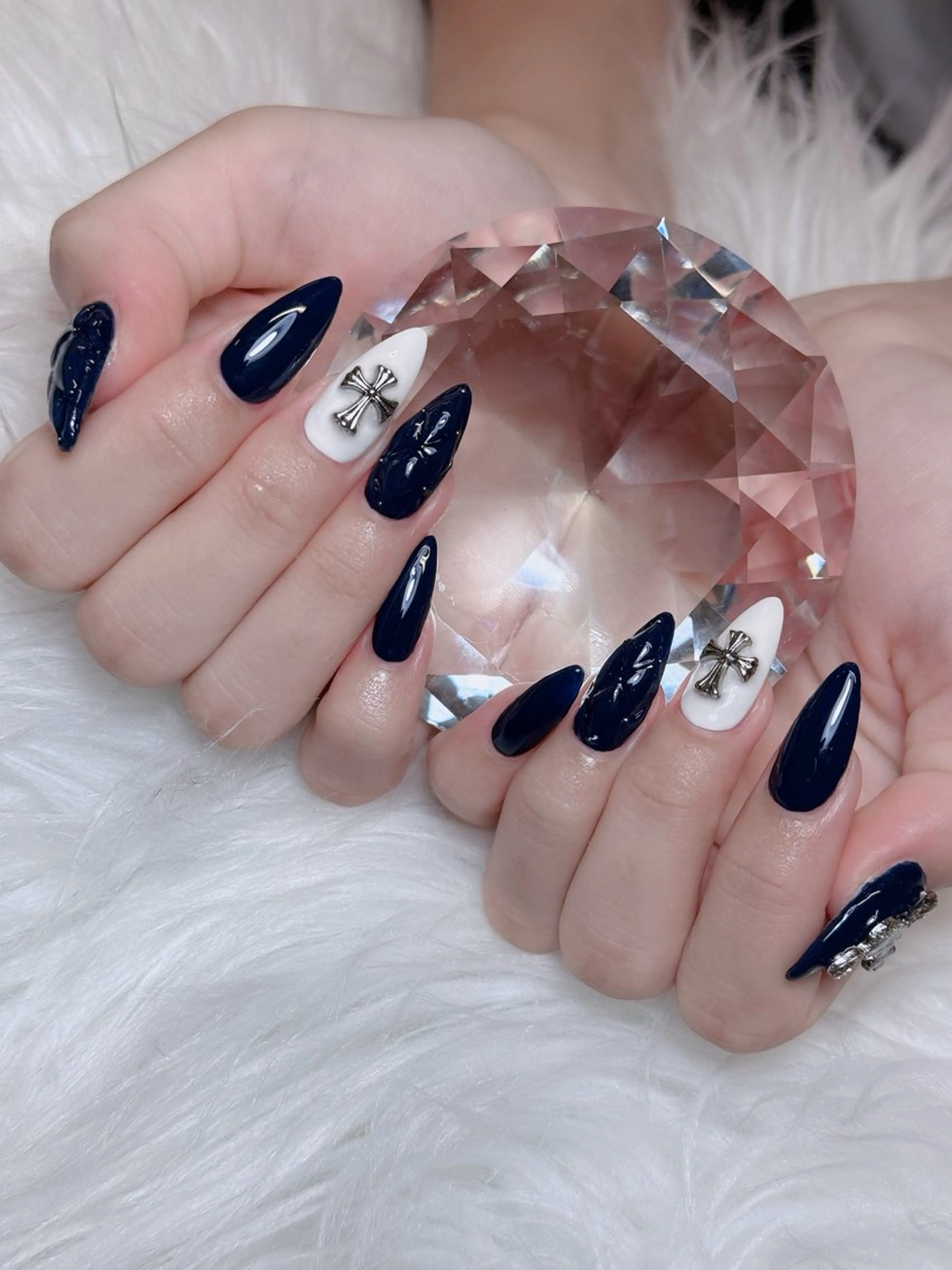 ネイル オーロラネイル チークネイル フットネイル フレンチネイル 韓国ネイル ハンドネイル Lumi Nailのネイルデザイン