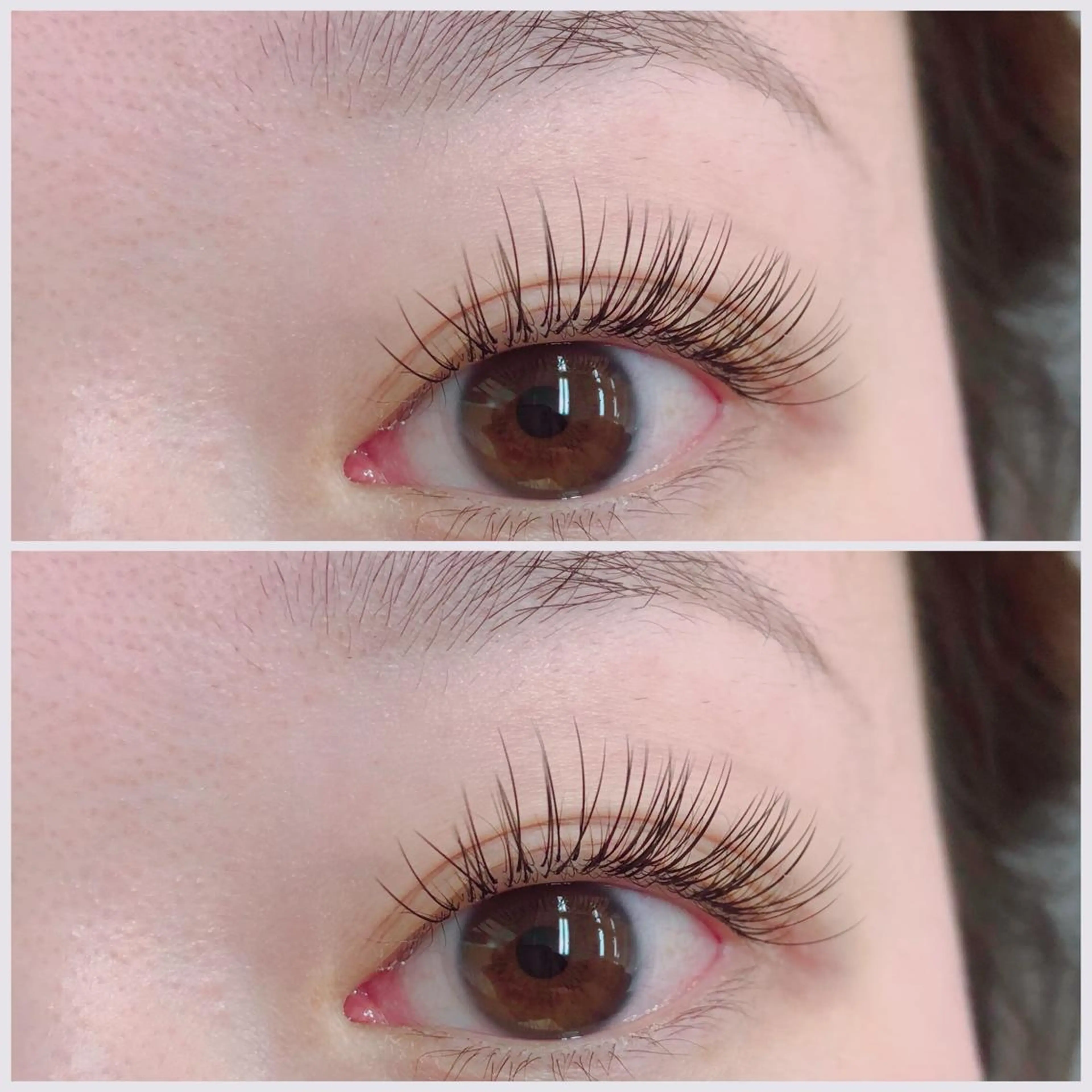 マツエク・マツパ パリジェンヌラッシュリフト lihilihi Akaneのマツエク・マツパデザイン