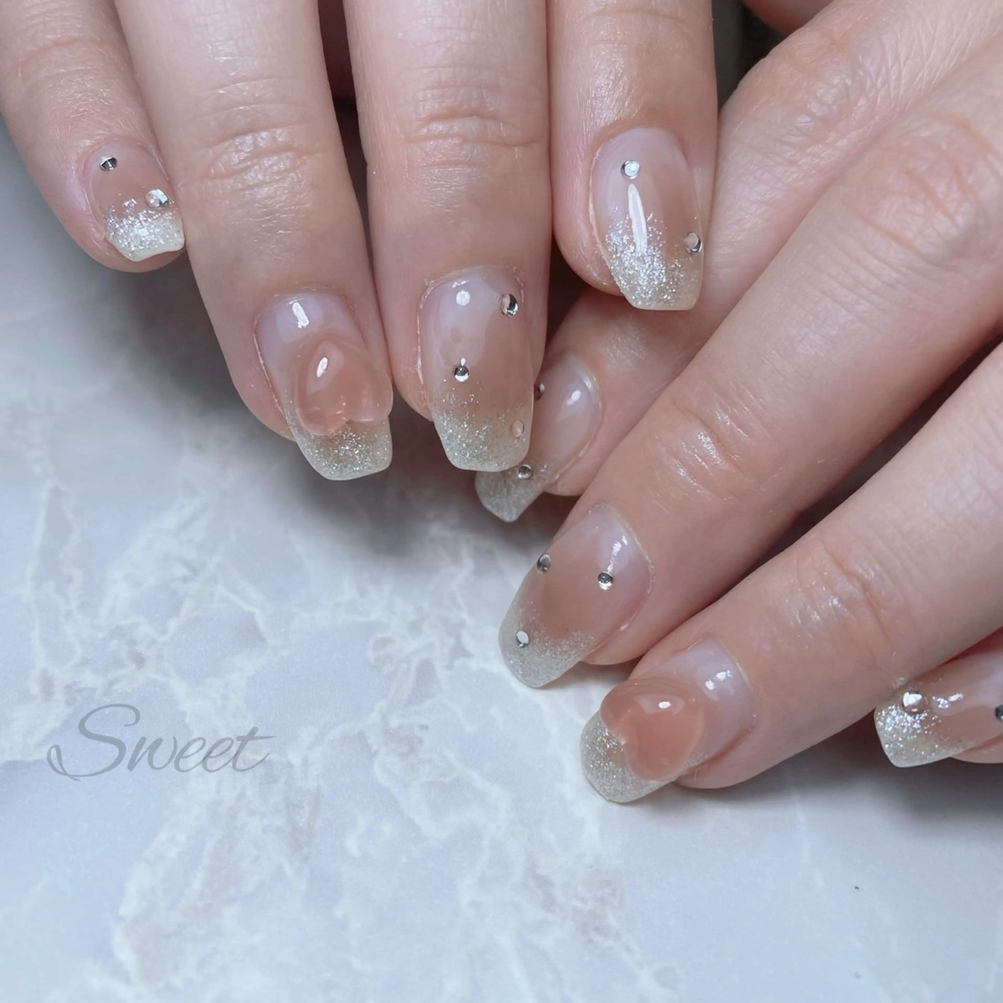 ネイル sweet 仲野陽子のネイルデザイン