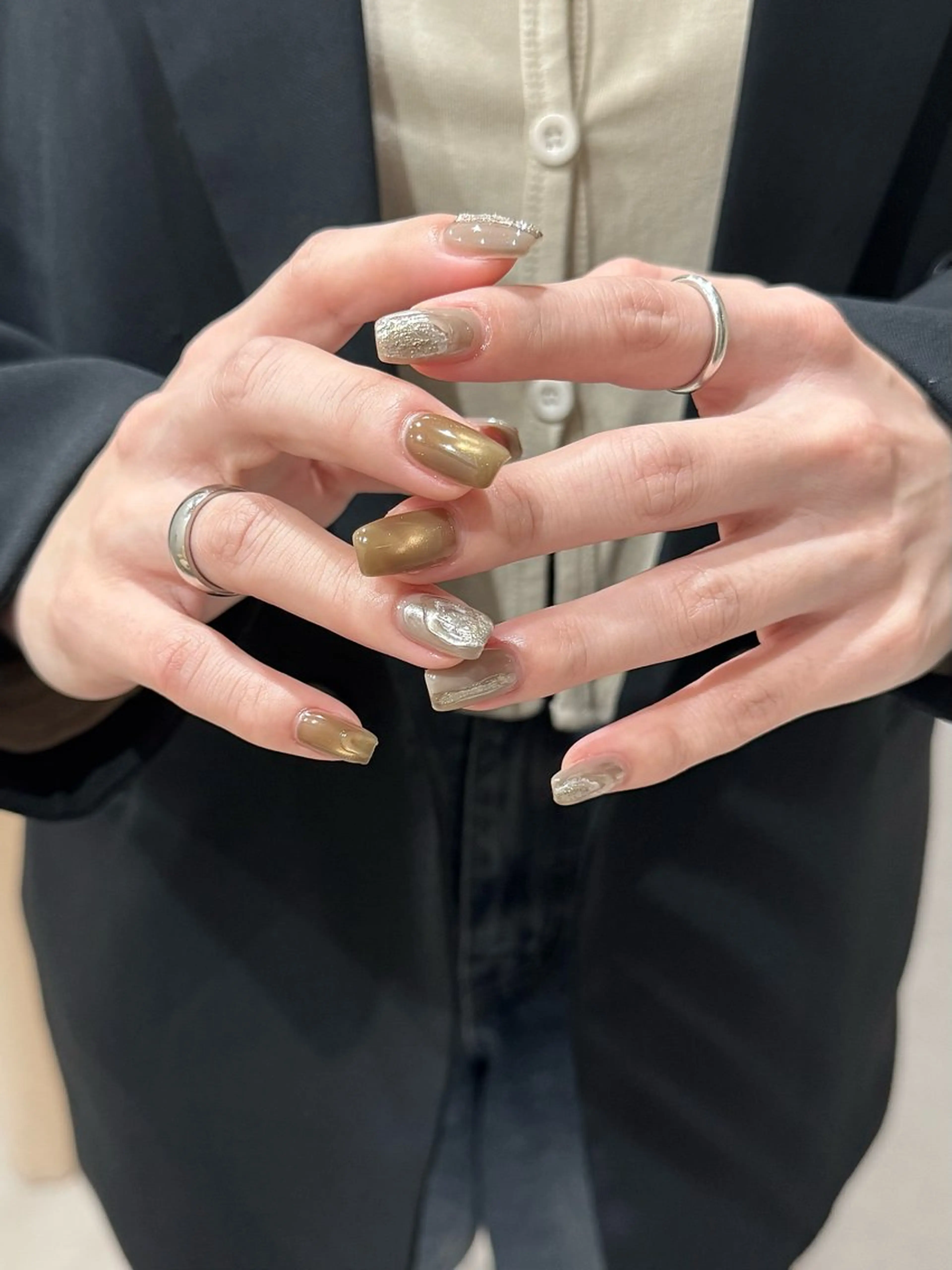 ネイル ハンドネイル NINE_ AKARIのネイルデザイン