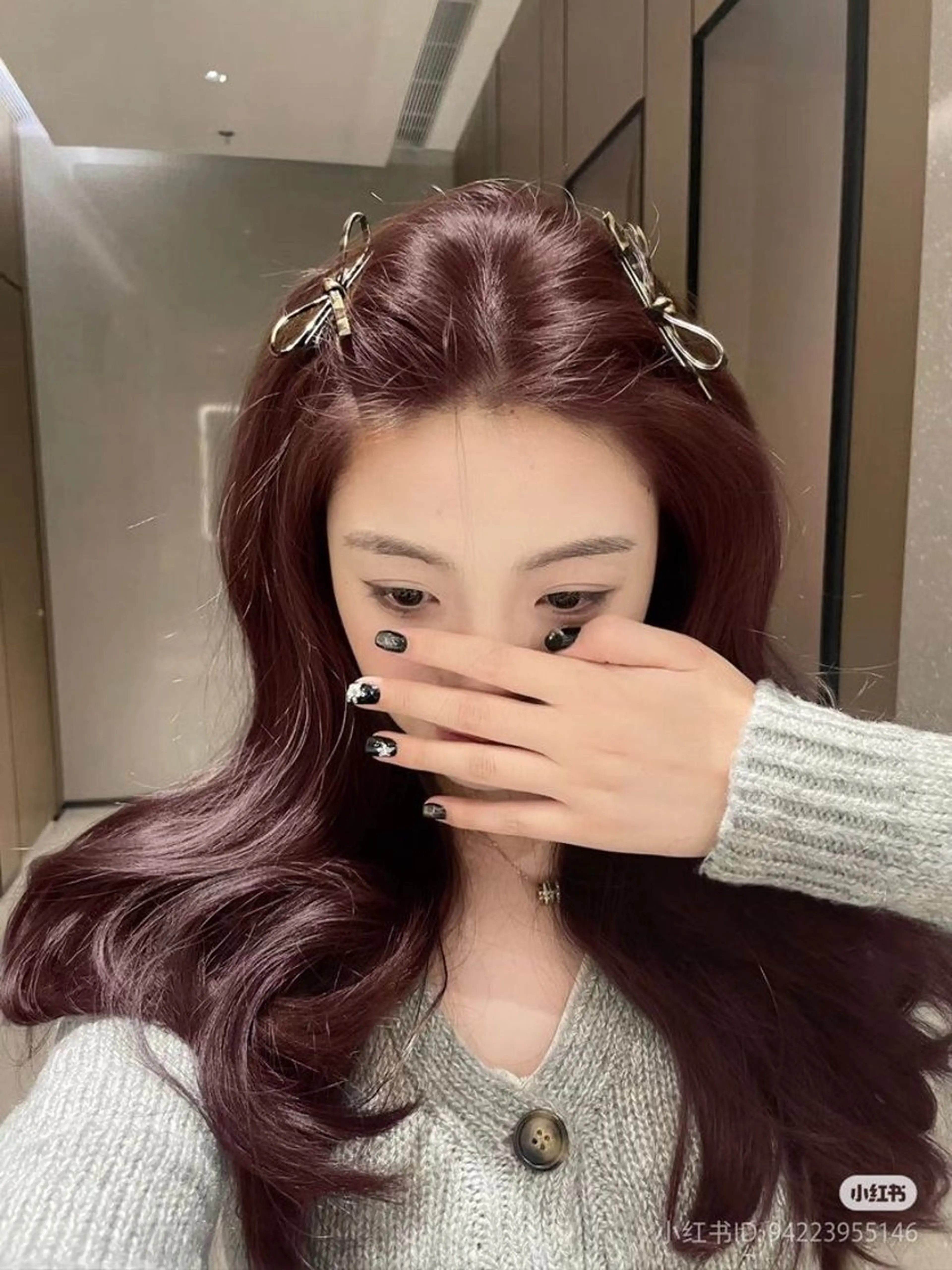 ロング カラー 大人上品ベージュ 🎀HARUNAのヘアスタイル