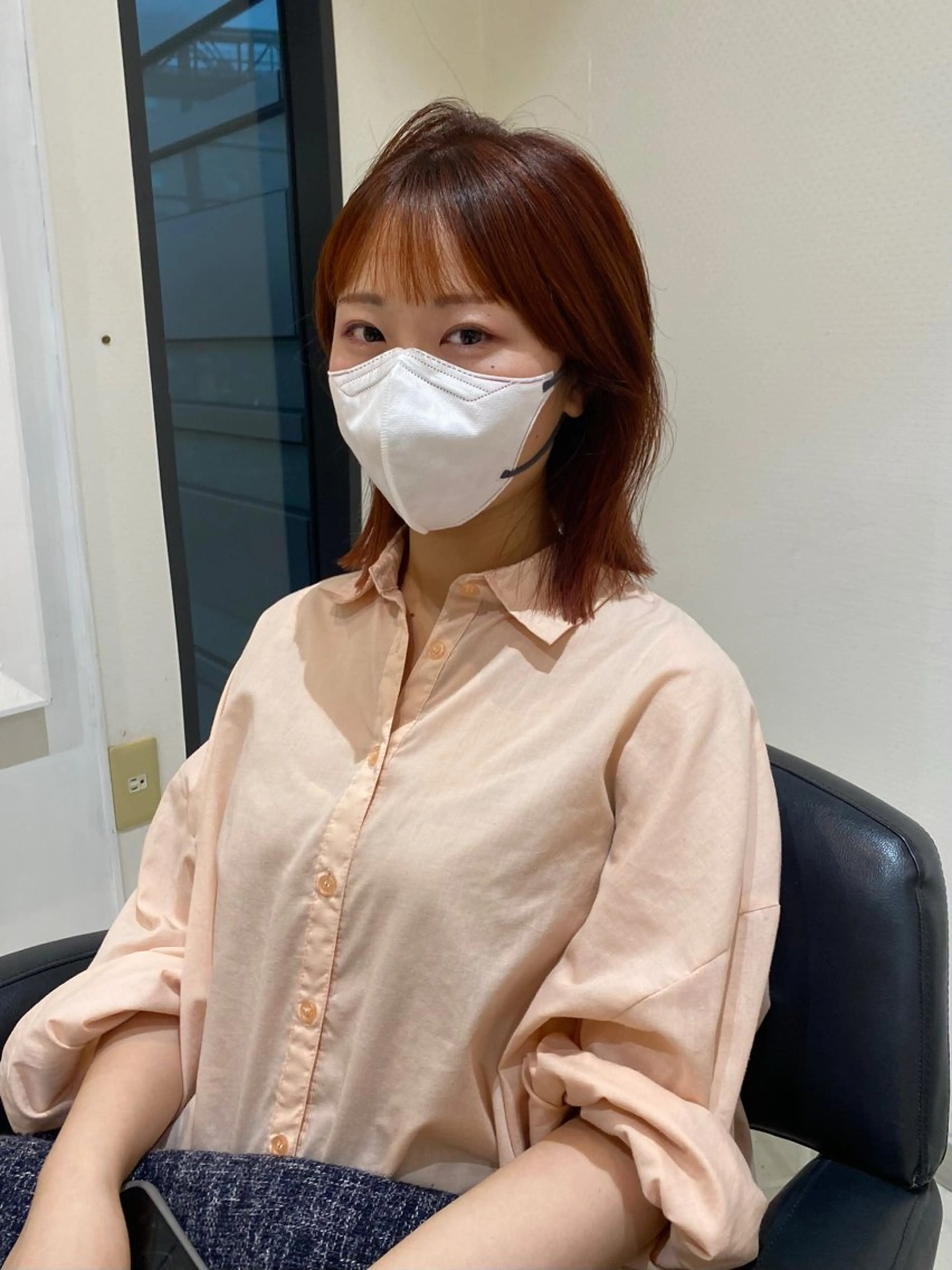 ショート カラー パーマ 縮毛矯正 カット ヘアカラー 縮毛矯正 トリートメント mai / linoah˚✧のヘアスタイル