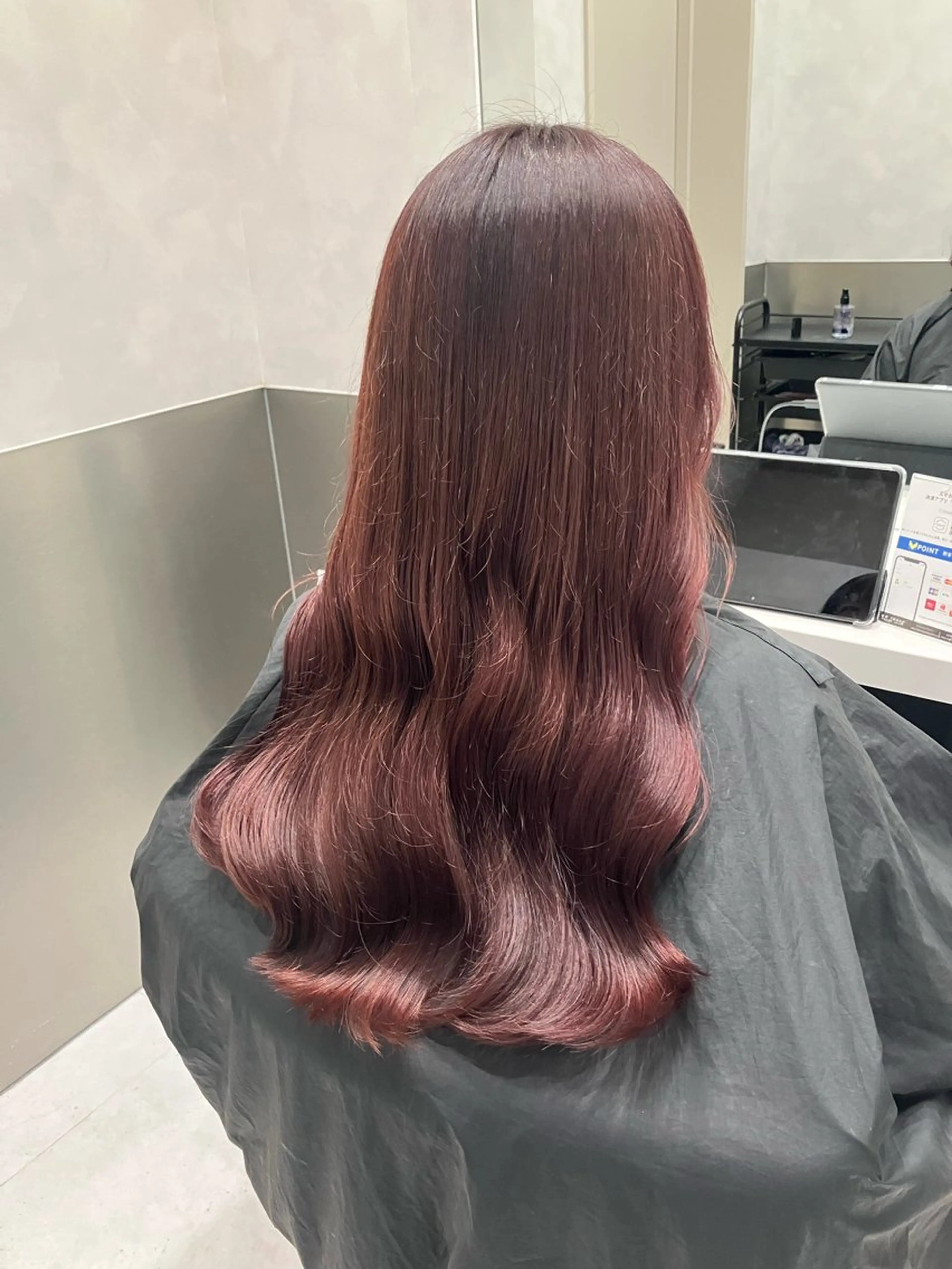 ロング カラー ヘアカラー トリートメント GO TODAY SHAIRE SALON原宿vita店舗所属・🩷完全マンツーマン 💖ASAHIのヘアスタイル