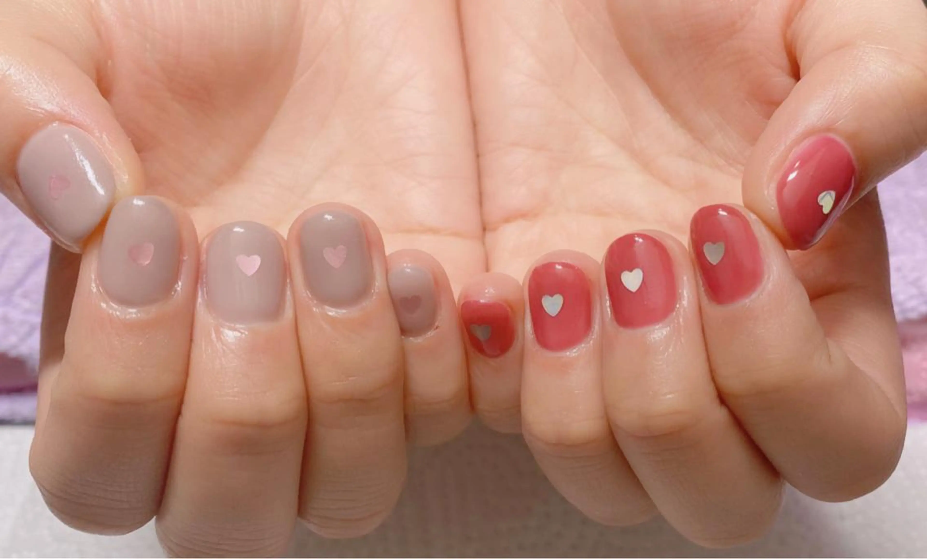 ネイル バレンタイン ハンドネイル ハンドケア u sのネイルデザイン