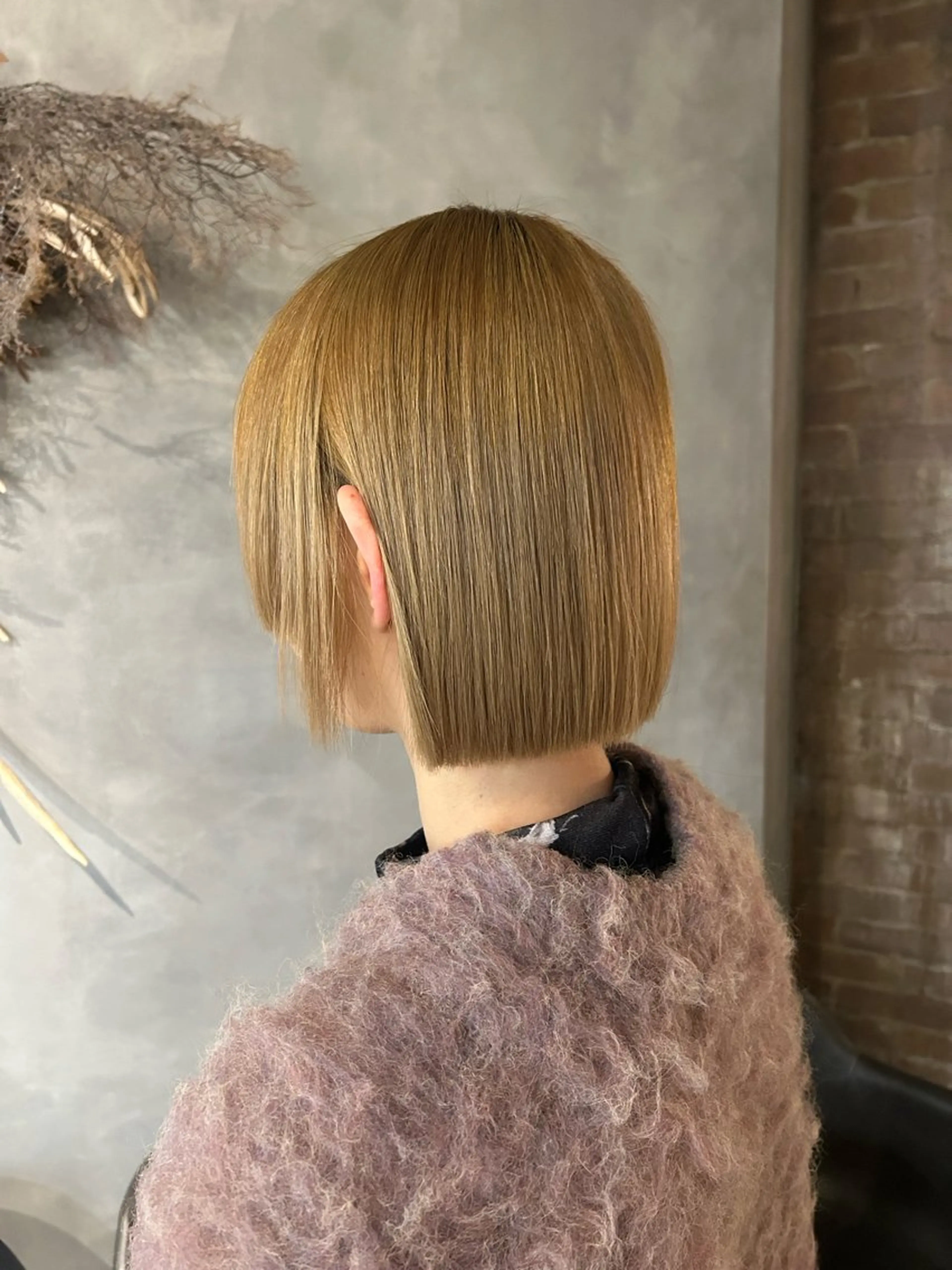 ショート カット ヘアカラー 鍋島 平のヘアスタイル