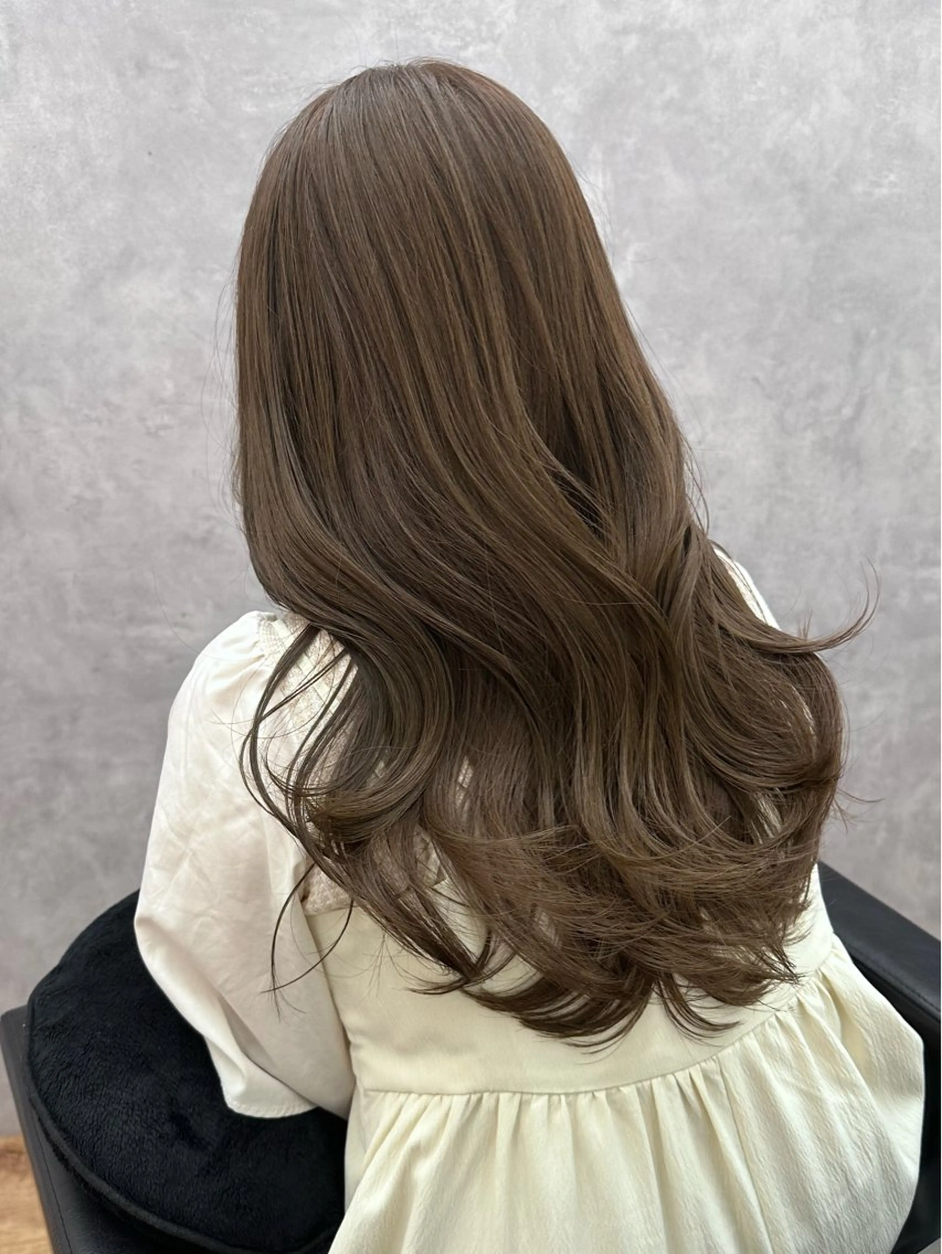 ロング 韓国ヘア/ワンホン ちひろのヘアスタイル