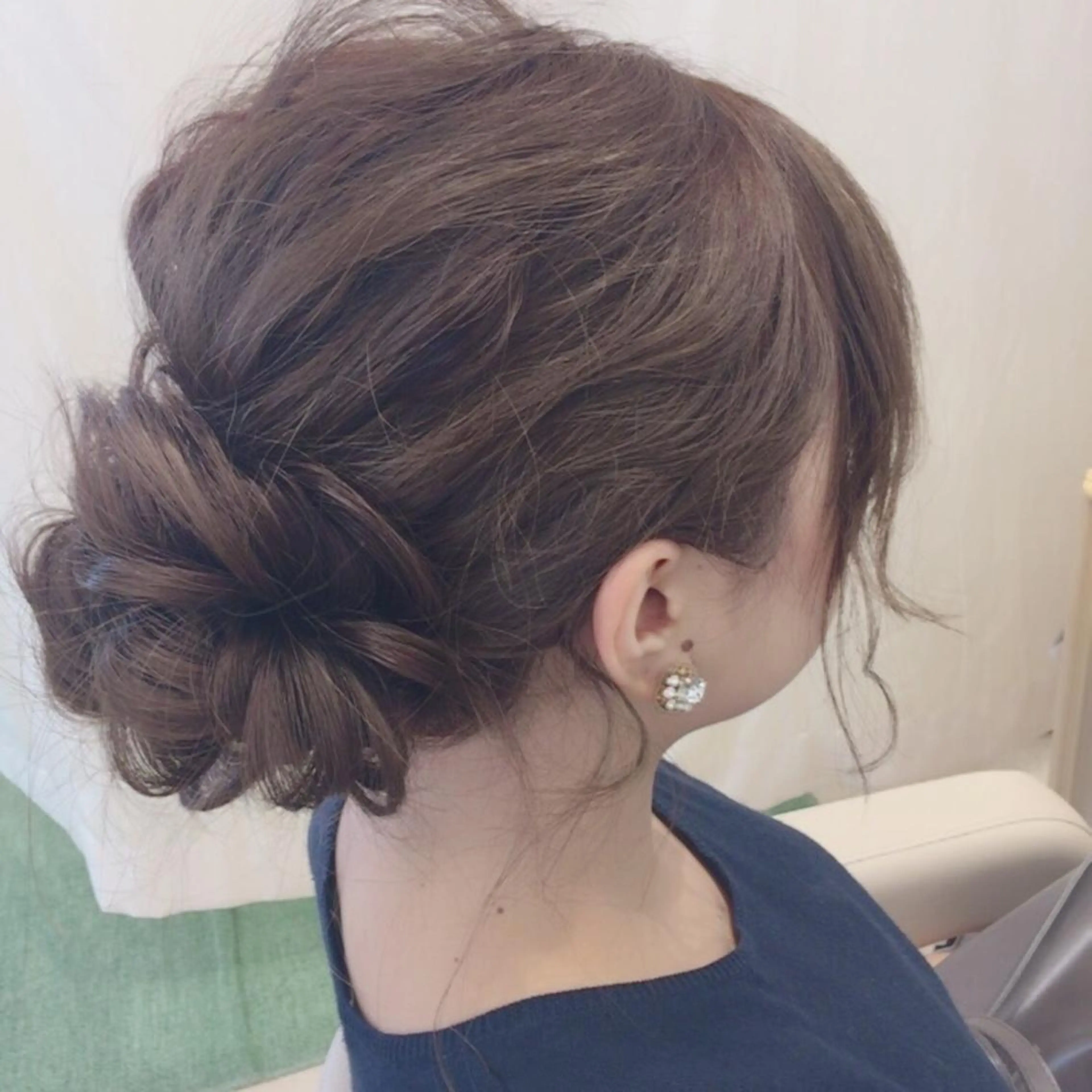 ヘアアレンジ 似合わせ.ﾍｱｾｯﾄ 得意🌹井上美沙のヘアスタイル