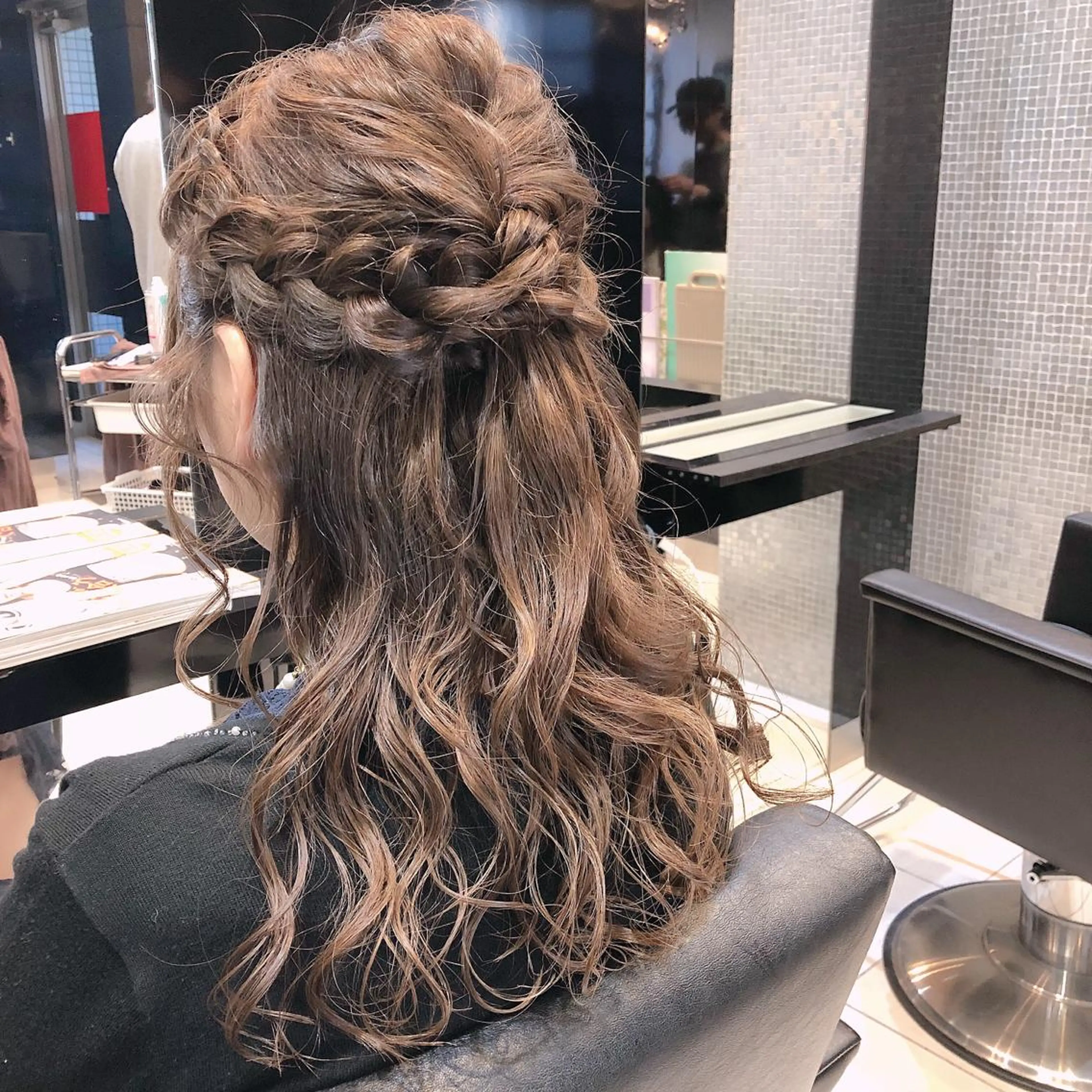 ヘアアレンジ ハーフアップ 女性リピ90%🍨 🩷佐藤みずきのヘアスタイル