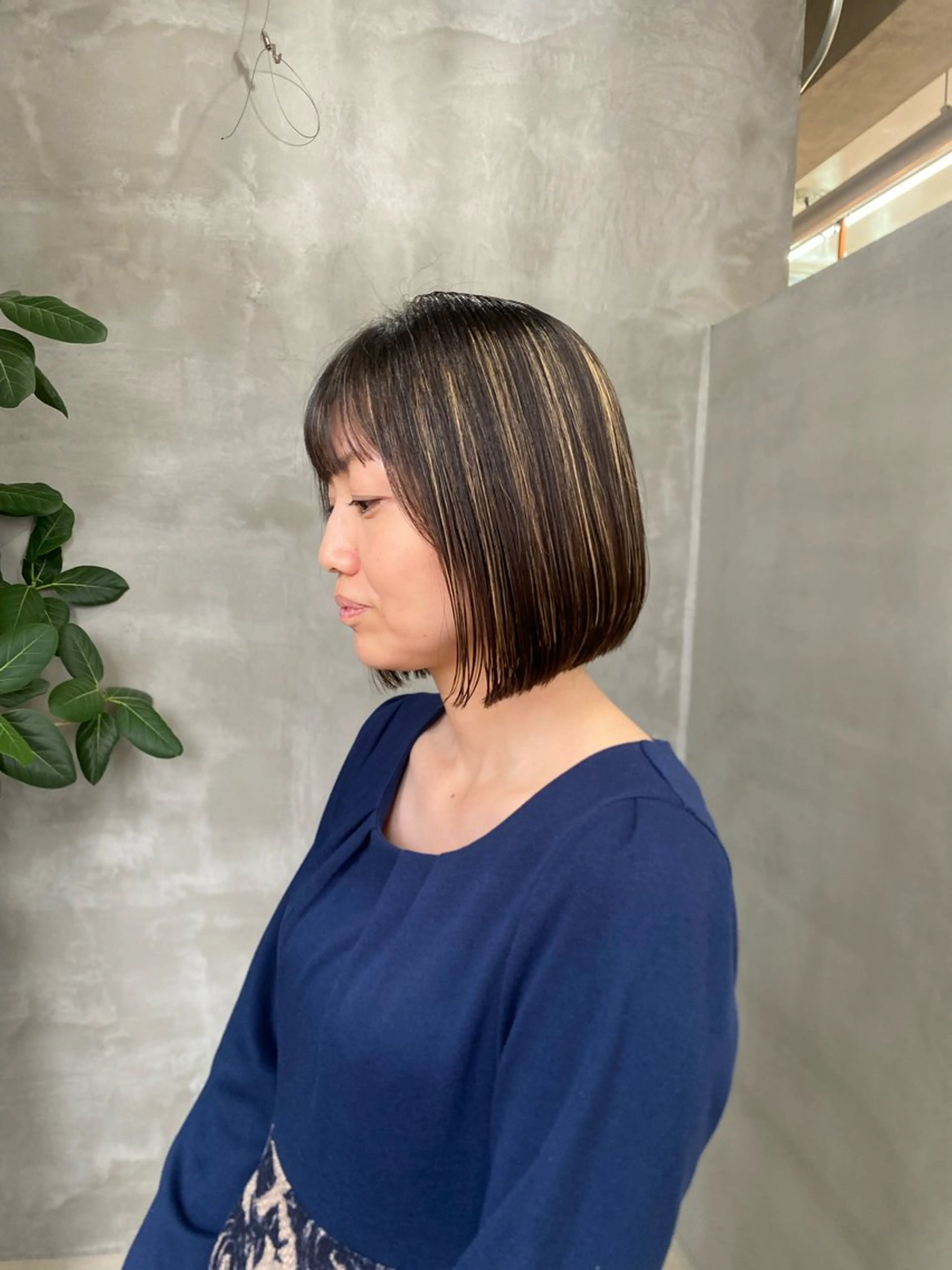 ショート ボブ 谷口 瑠愛のヘアスタイル