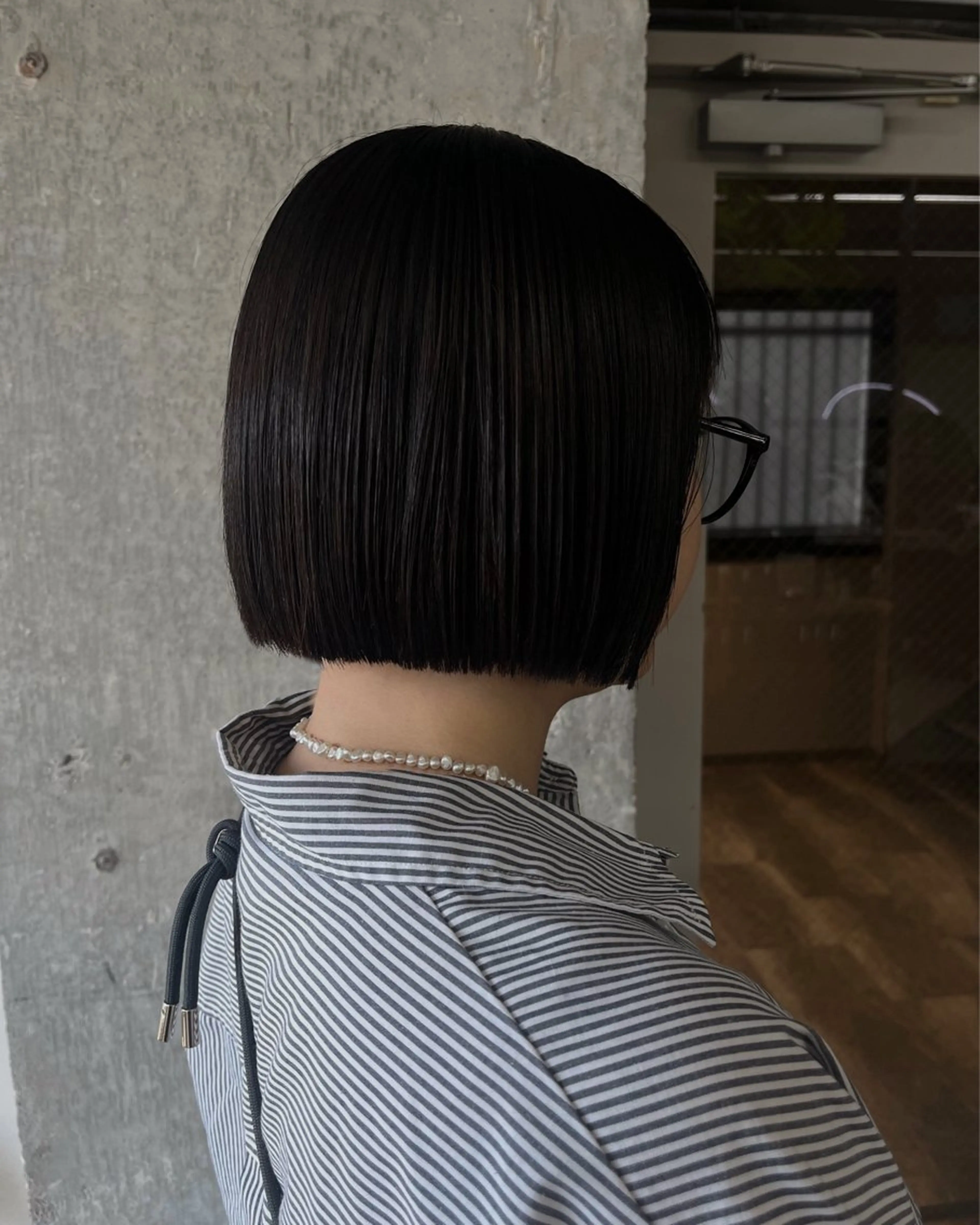 ショート カット パーマ/オリーブ/ 酸性ストレート/ゆなのヘアスタイル