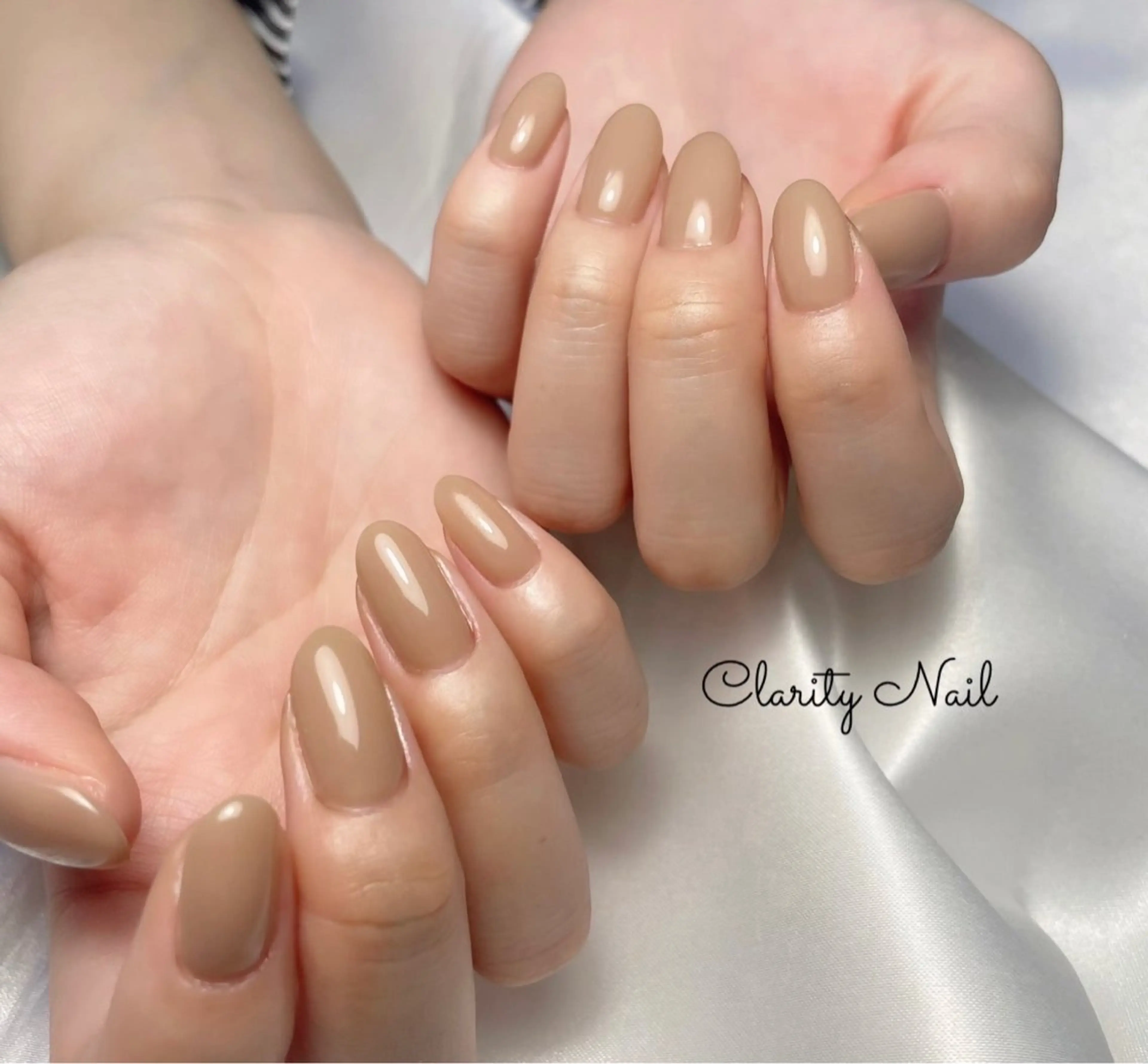 ネイル ワンカラーネイル ハンドネイル Clarity Nailのネイルデザイン