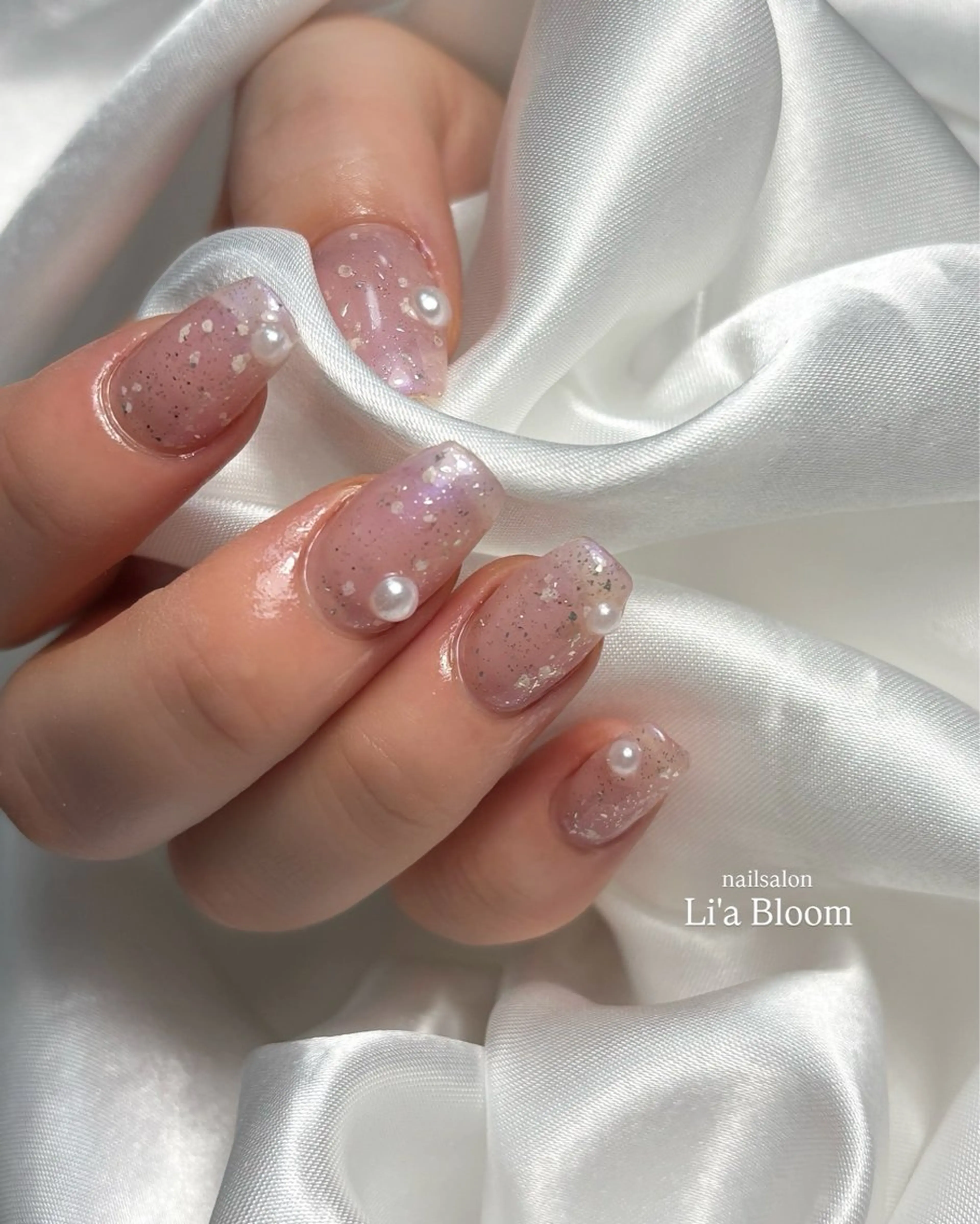 ネイル Li'a Bloom所属・🦋🤍 madoka🤍のネイルデザイン