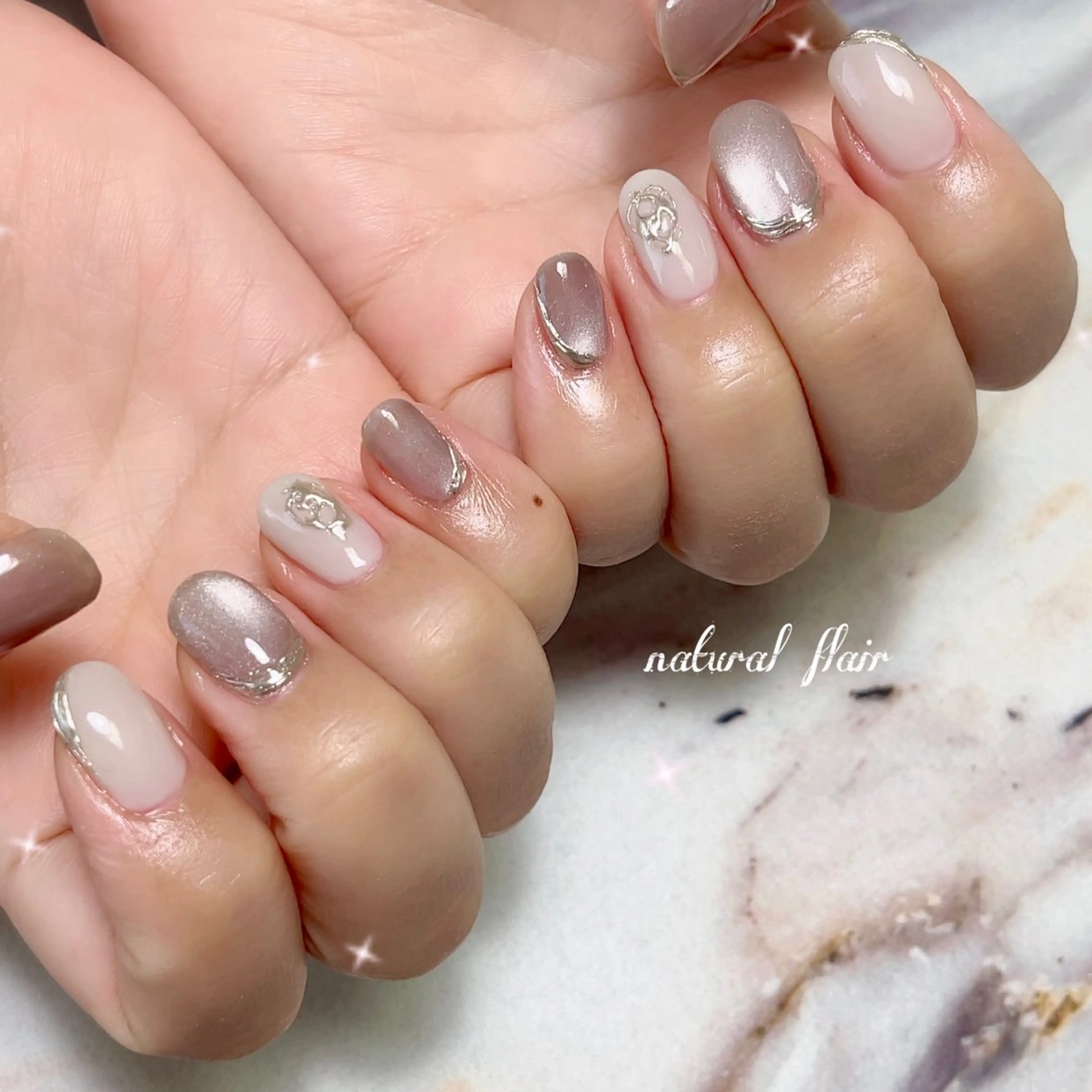ネイル natural flairのネイルデザイン