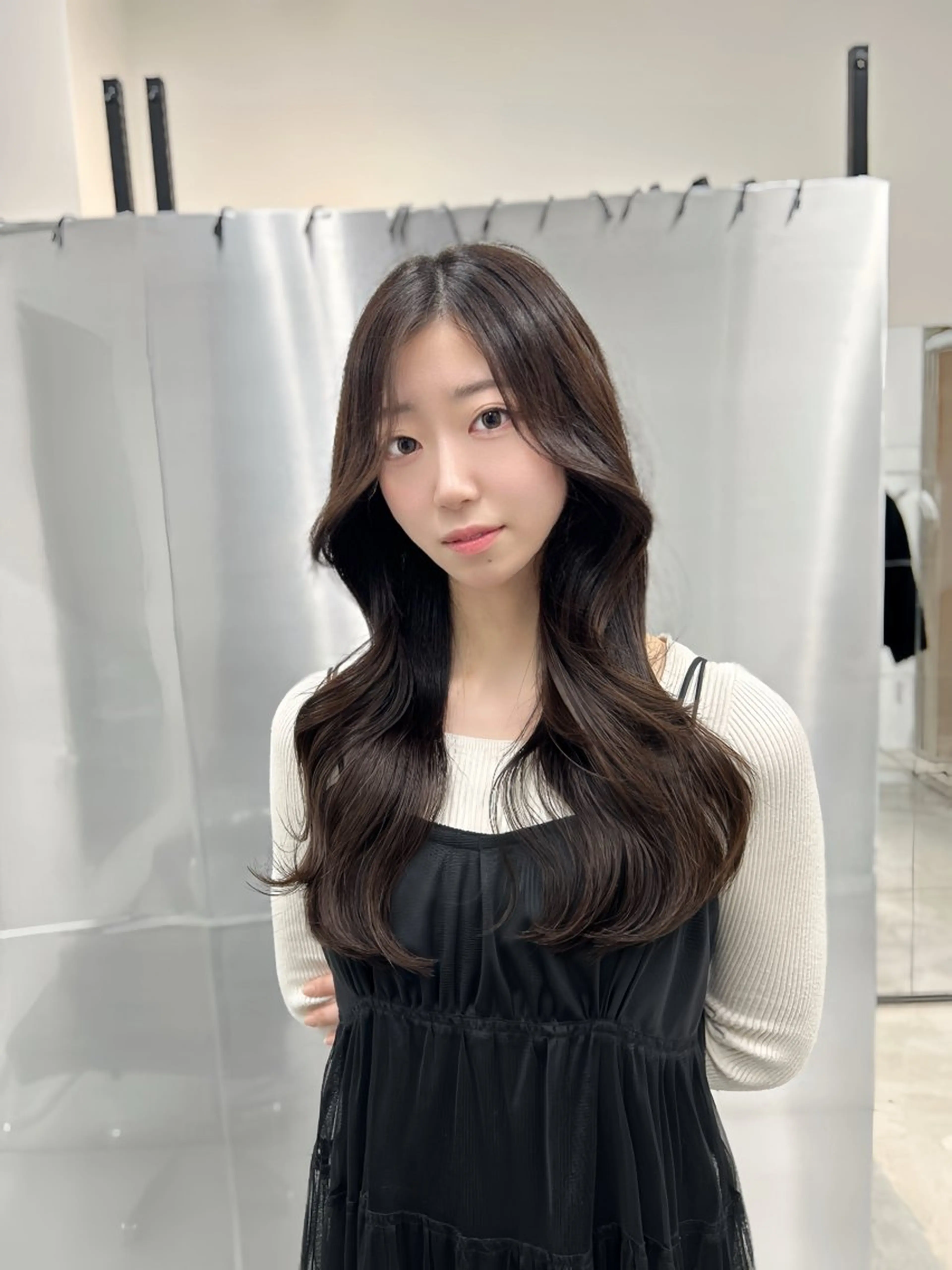 ロング LOMKH所属・シールエクステ/ レイヤー/タツヤのヘアスタイル