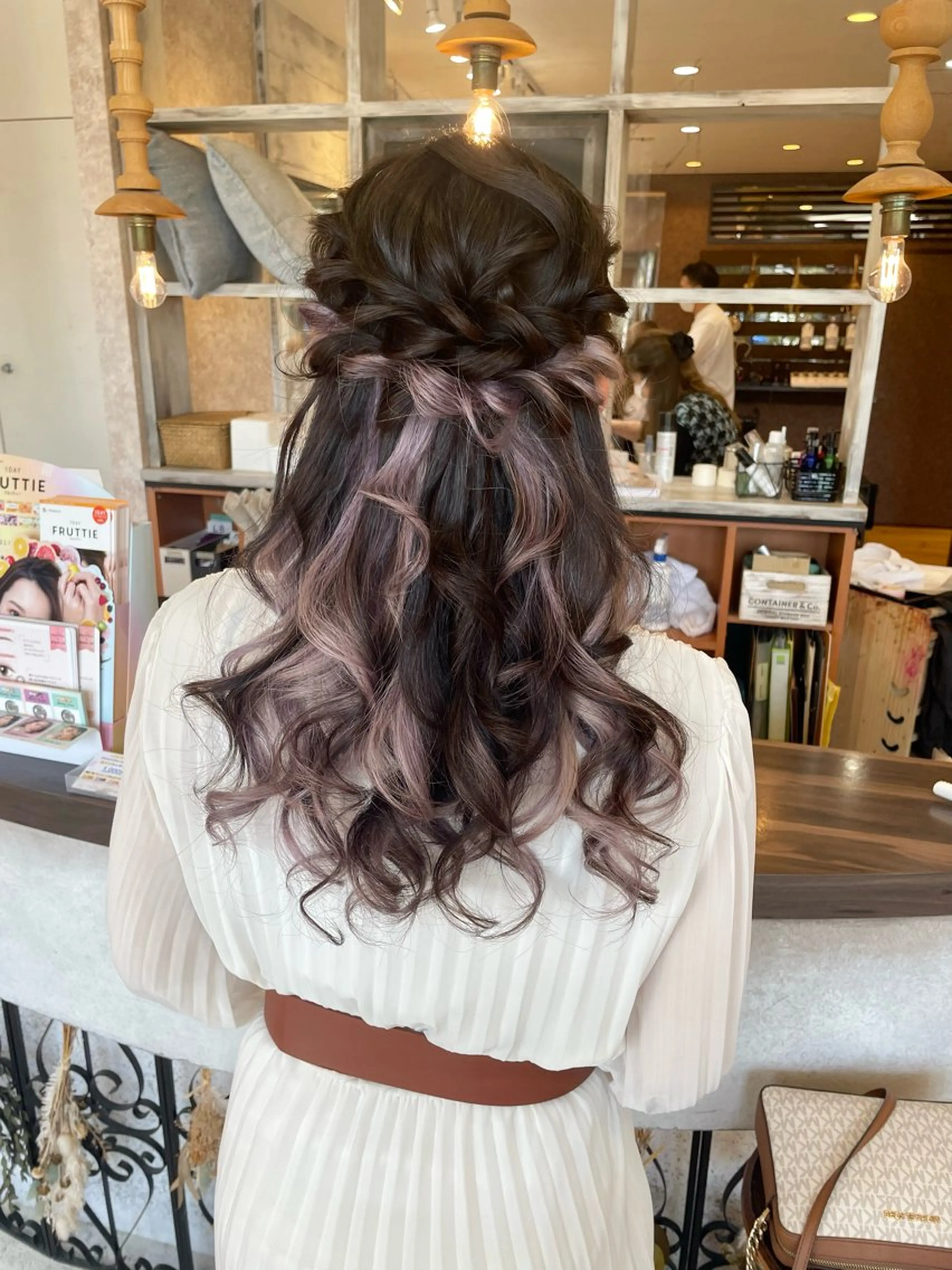 ロング 永井 瑞穂のヘアスタイル