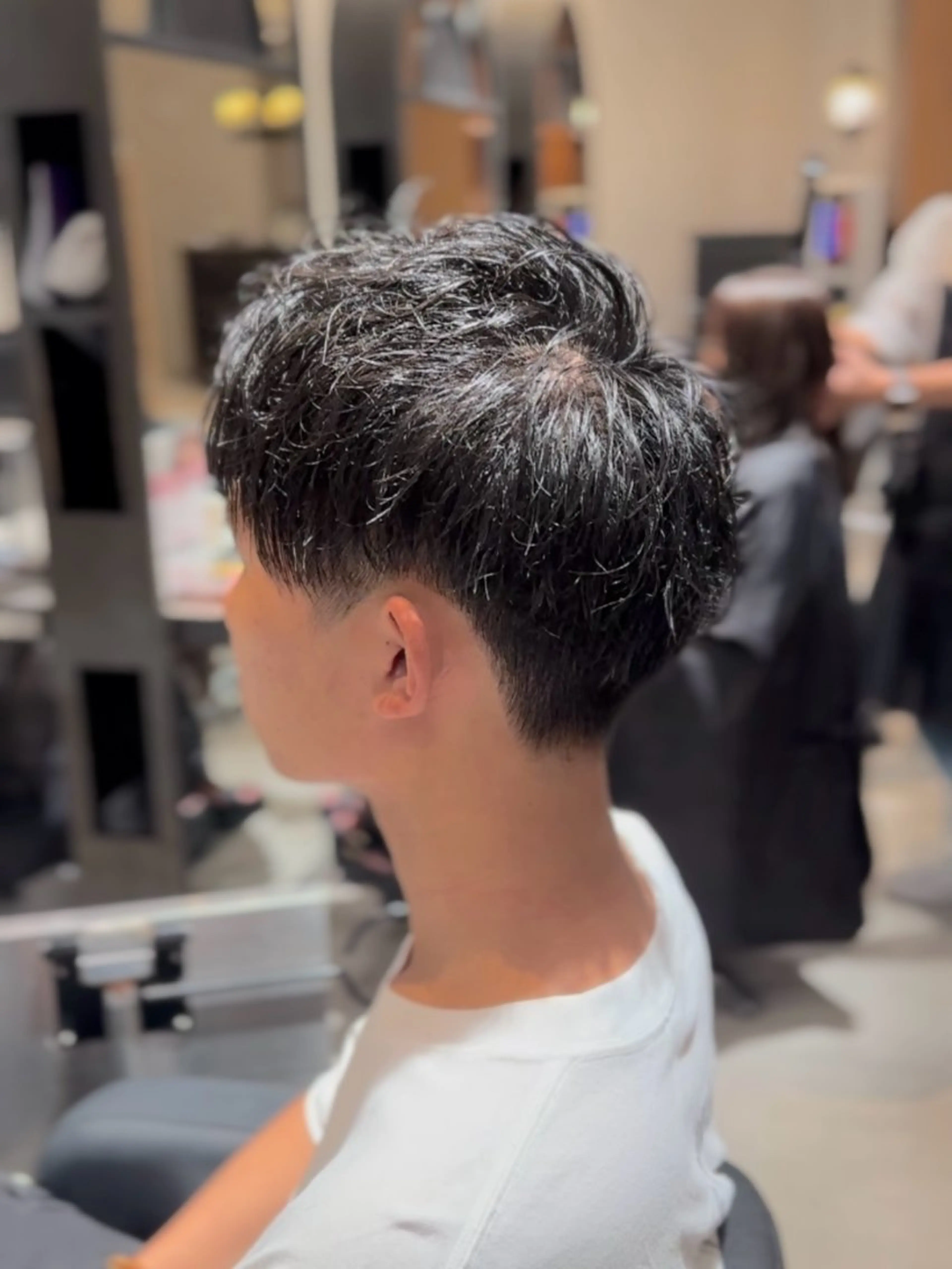 ショート メンズ カット トリートメント ヘッドスパ 【tocca茨木】 MOMOKAのヘアスタイル