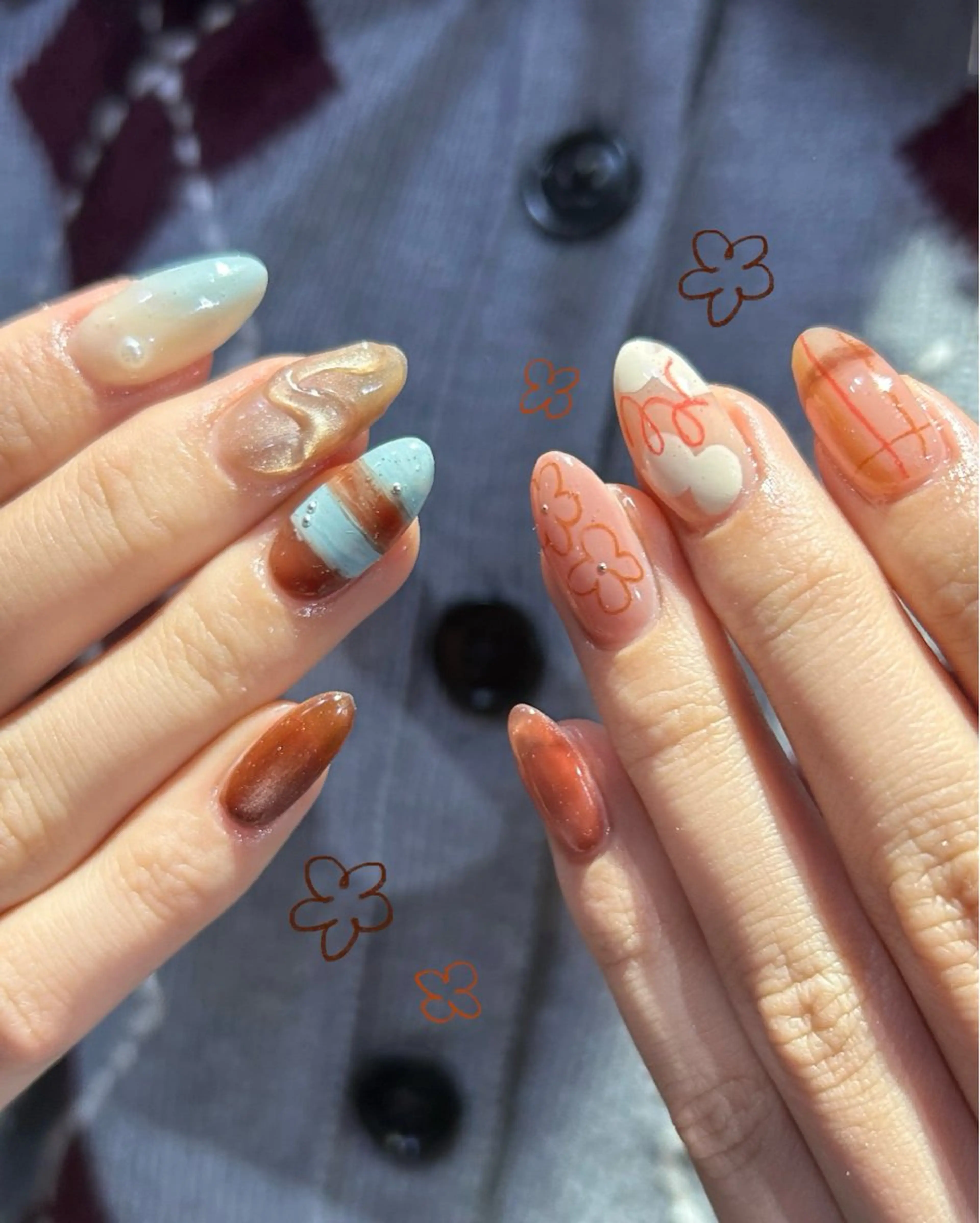 ネイル ハンドネイル フットネイル ASA nail / ニュアンス☀︎個性派のネイルデザイン