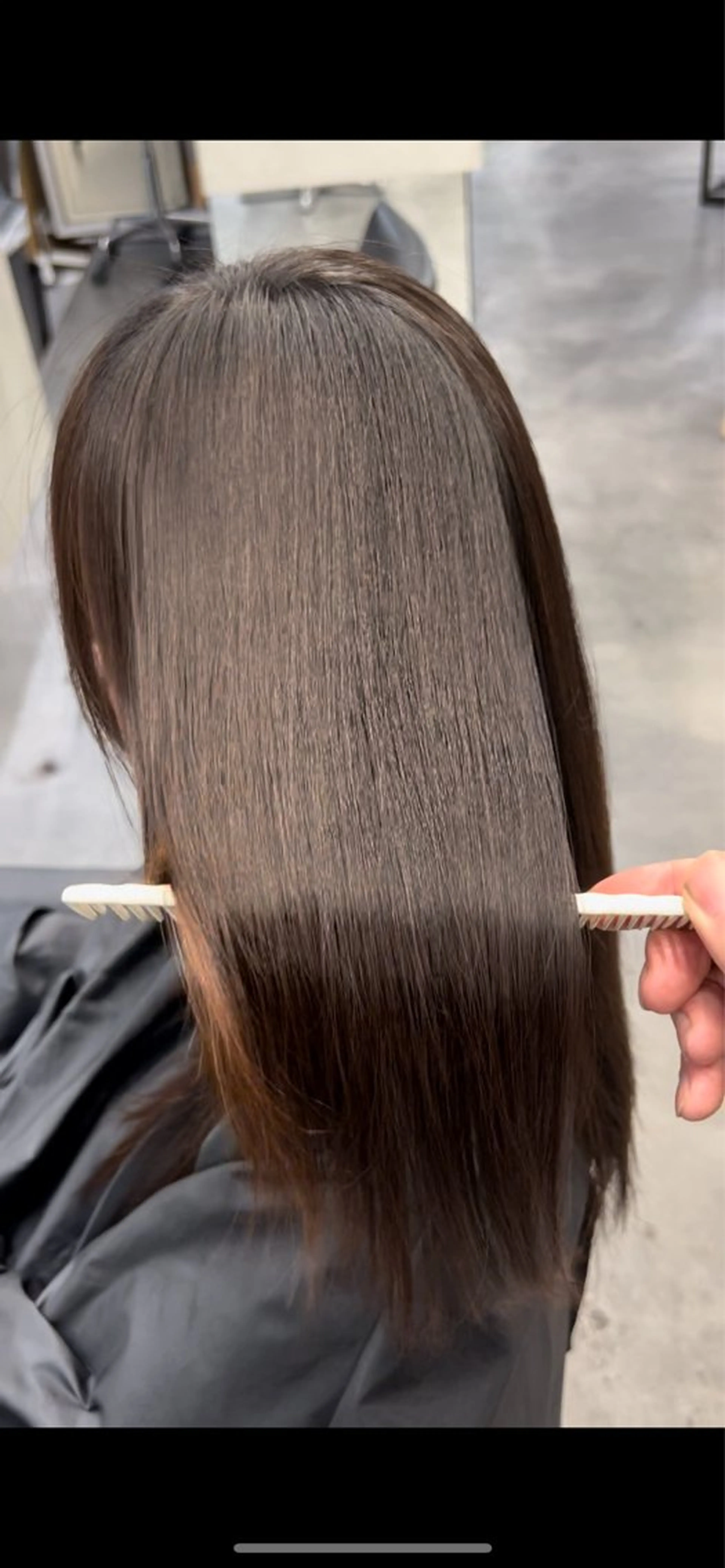 ロング 縮毛矯正 松下 友希 【fifth】のヘアスタイル