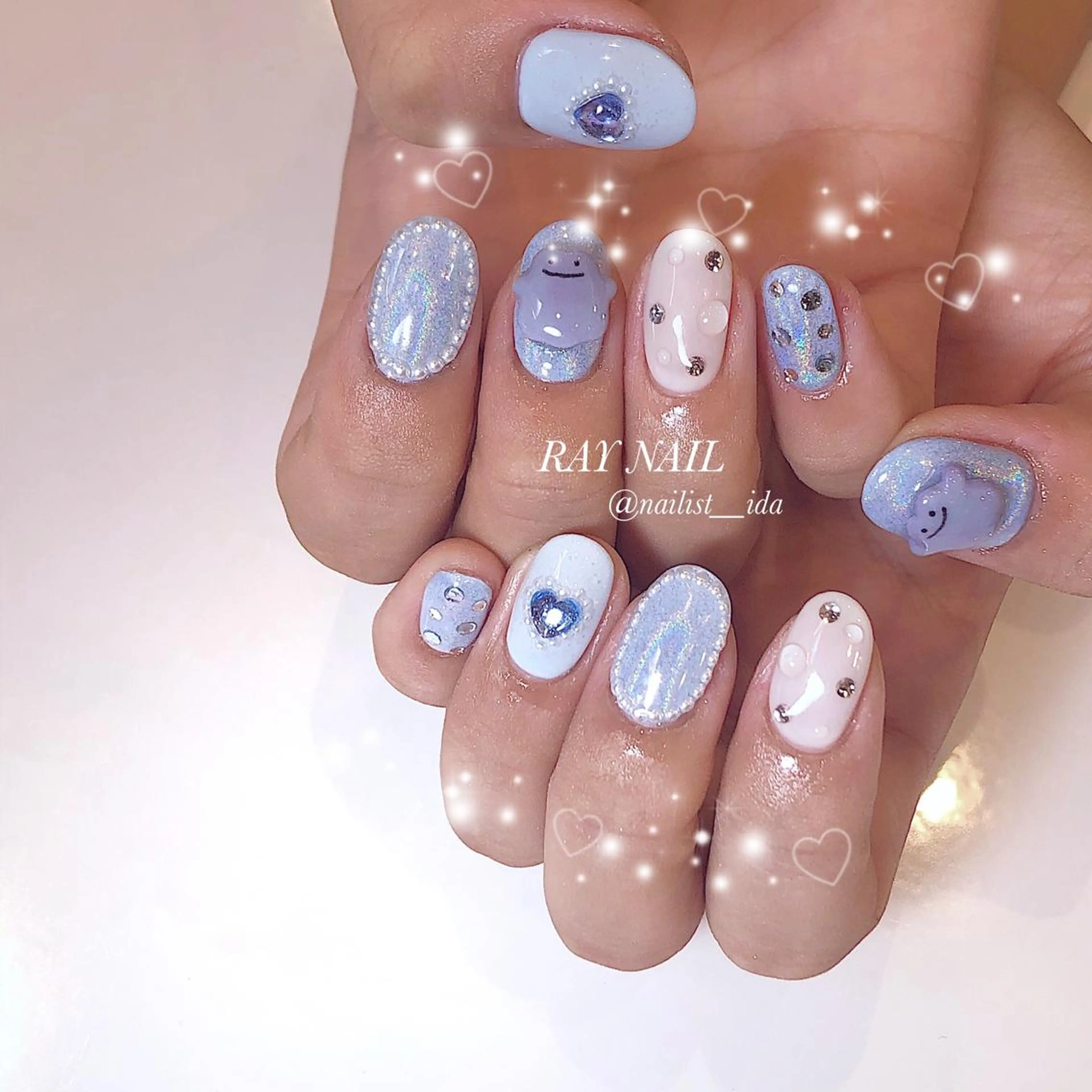 ネイル Arowa 伊田のネイルデザイン