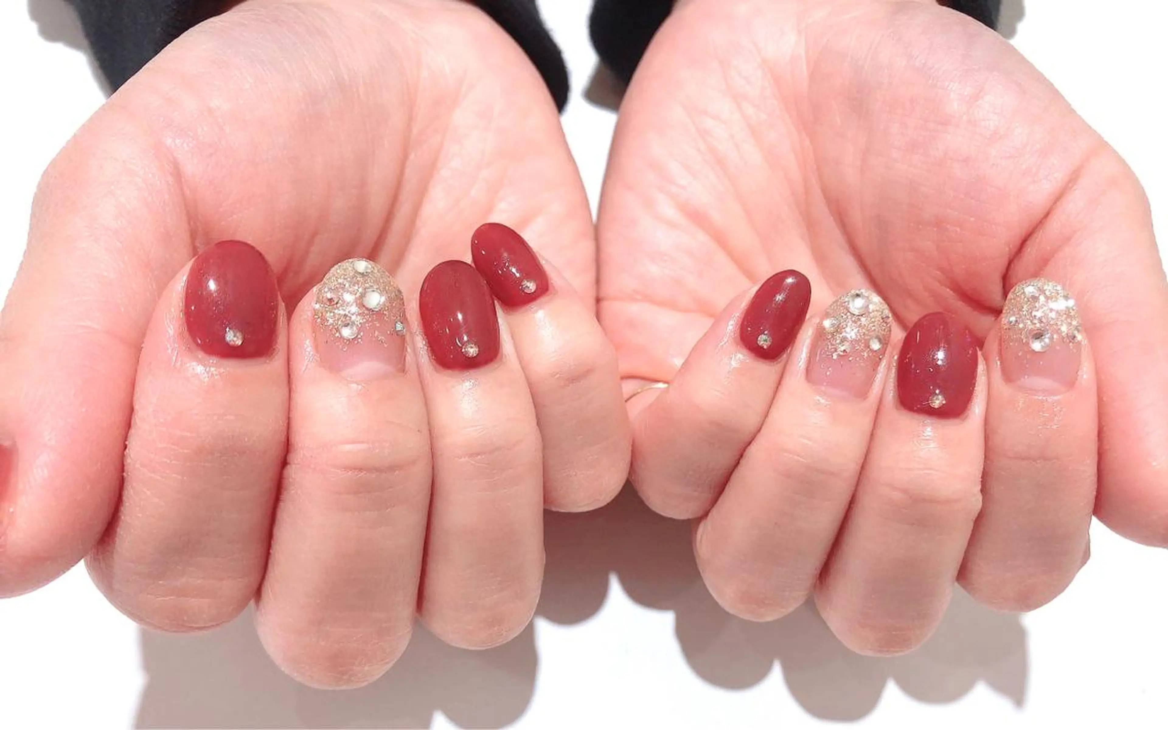 ネイル キラキラネイル ハンドネイル nail salon REMのネイルデザイン