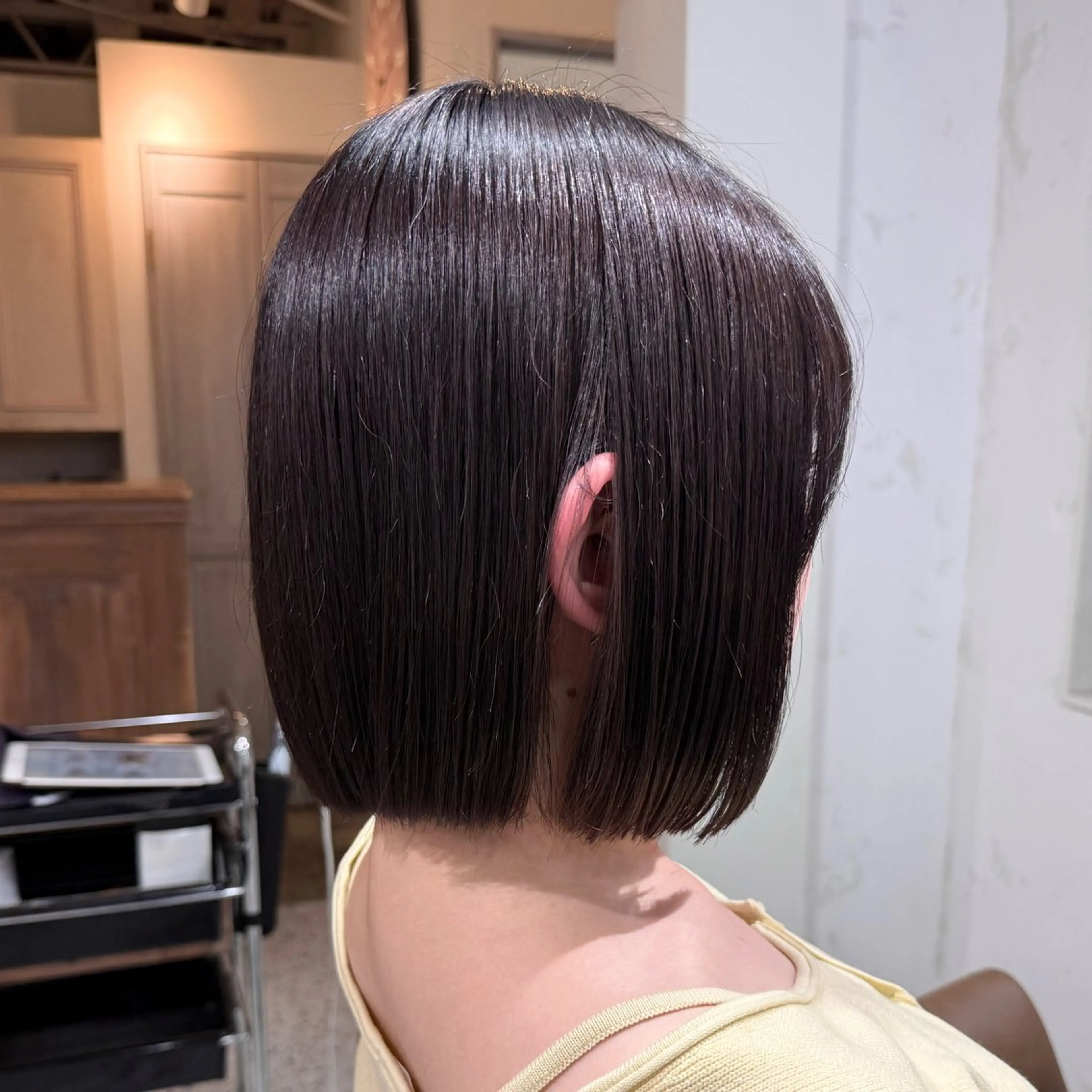 ミディアム カラー ディープラベンダー ラベンダーカラー ボブ 似合わせカット カット ヘアカラー トリートメント 似合わせボブ🎀🫧 千葉 優希のヘアスタイル