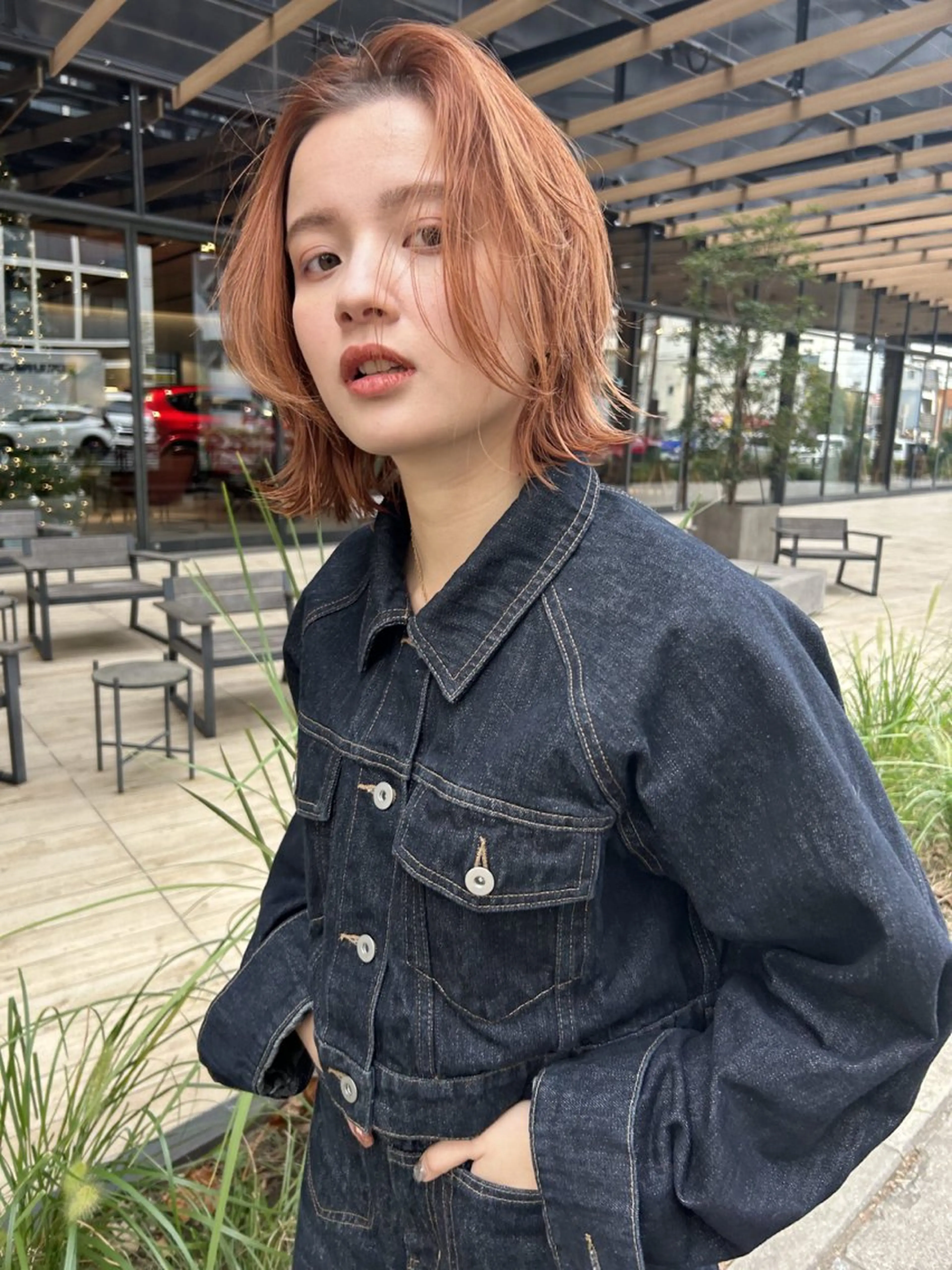 🧡人気No.1🧡カット＋艶カラー＋超音波ケアプロトリートメントの写真