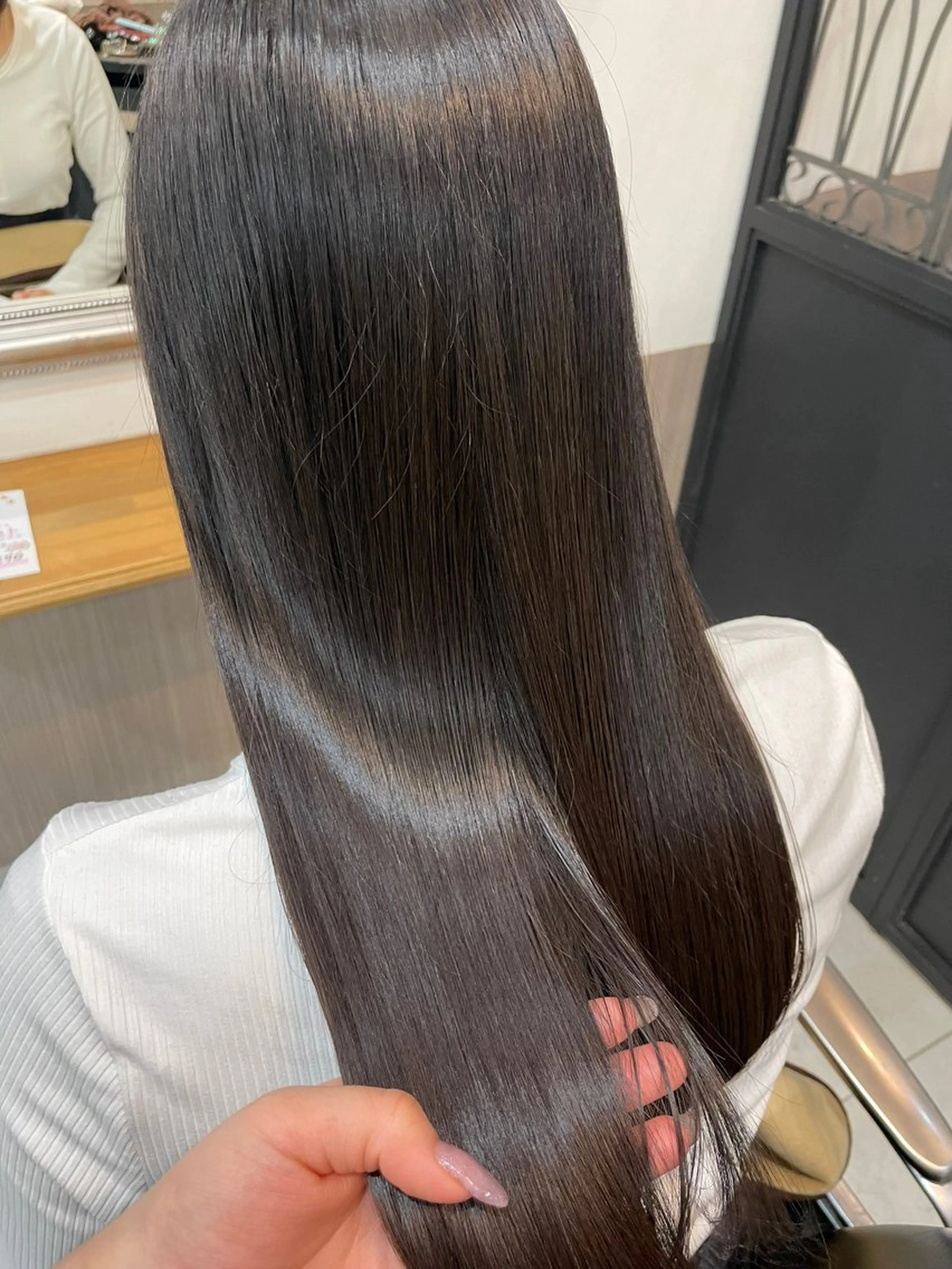 ロング カラー トリートメント ヘアカラー トリートメント SINCE【シンス】所属・Hika.ハイトーン 髪質改善🩵ᩚ🫧のヘアスタイル