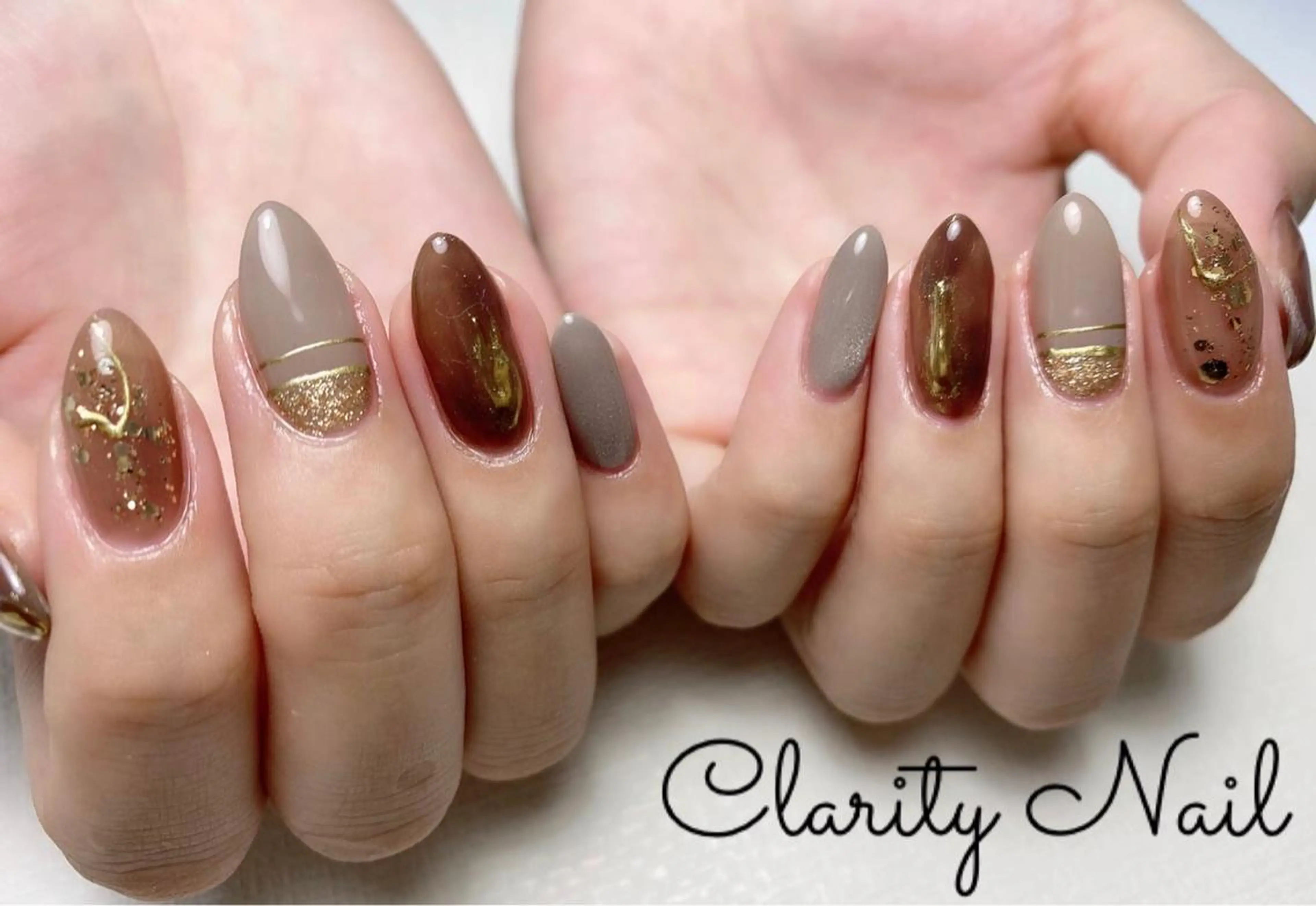 ネイル アートネイル 持ち込み ハンドネイル Clarity Nailのネイルデザイン