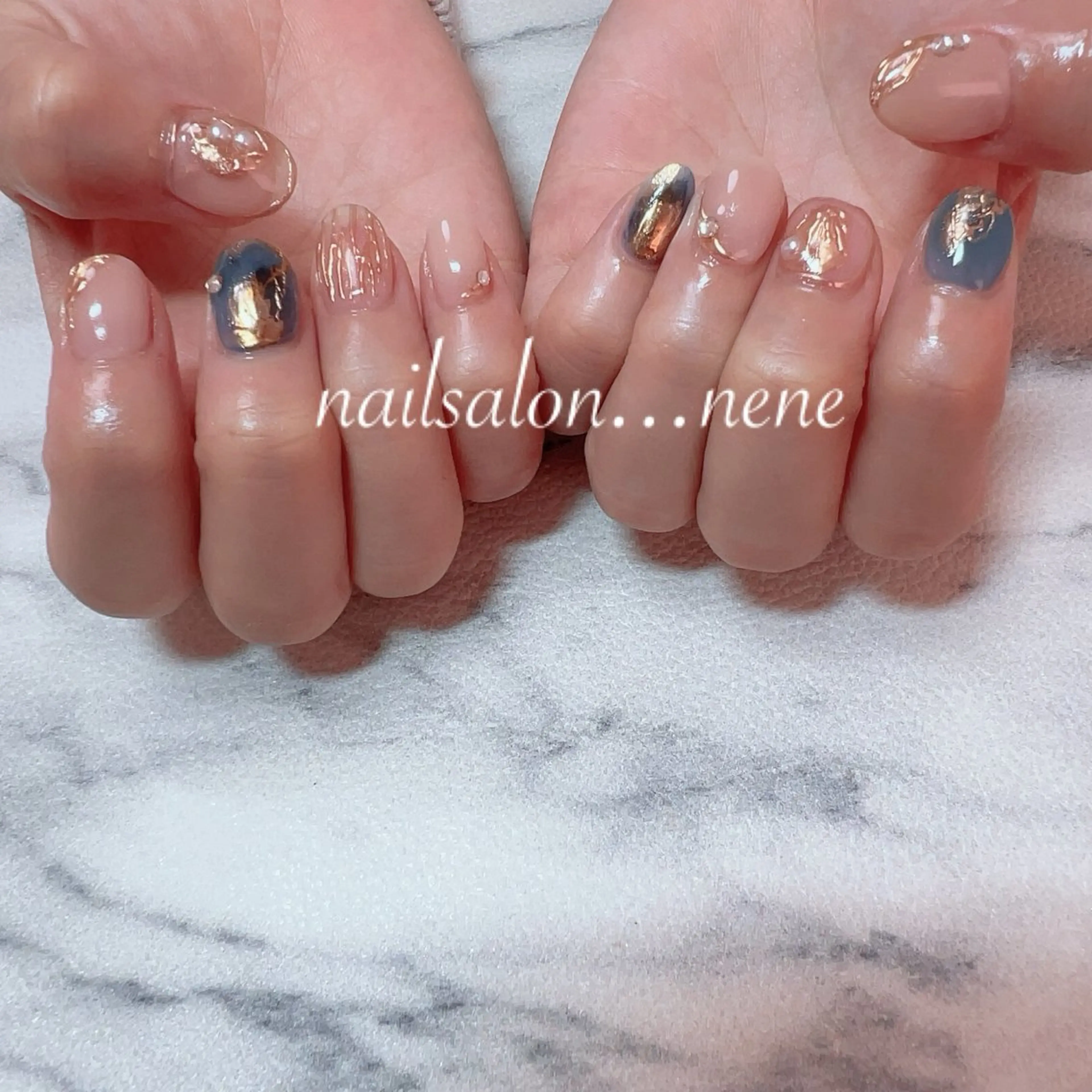 ネイル ニュアンスネイル nailsalon ...neneのネイルデザイン
