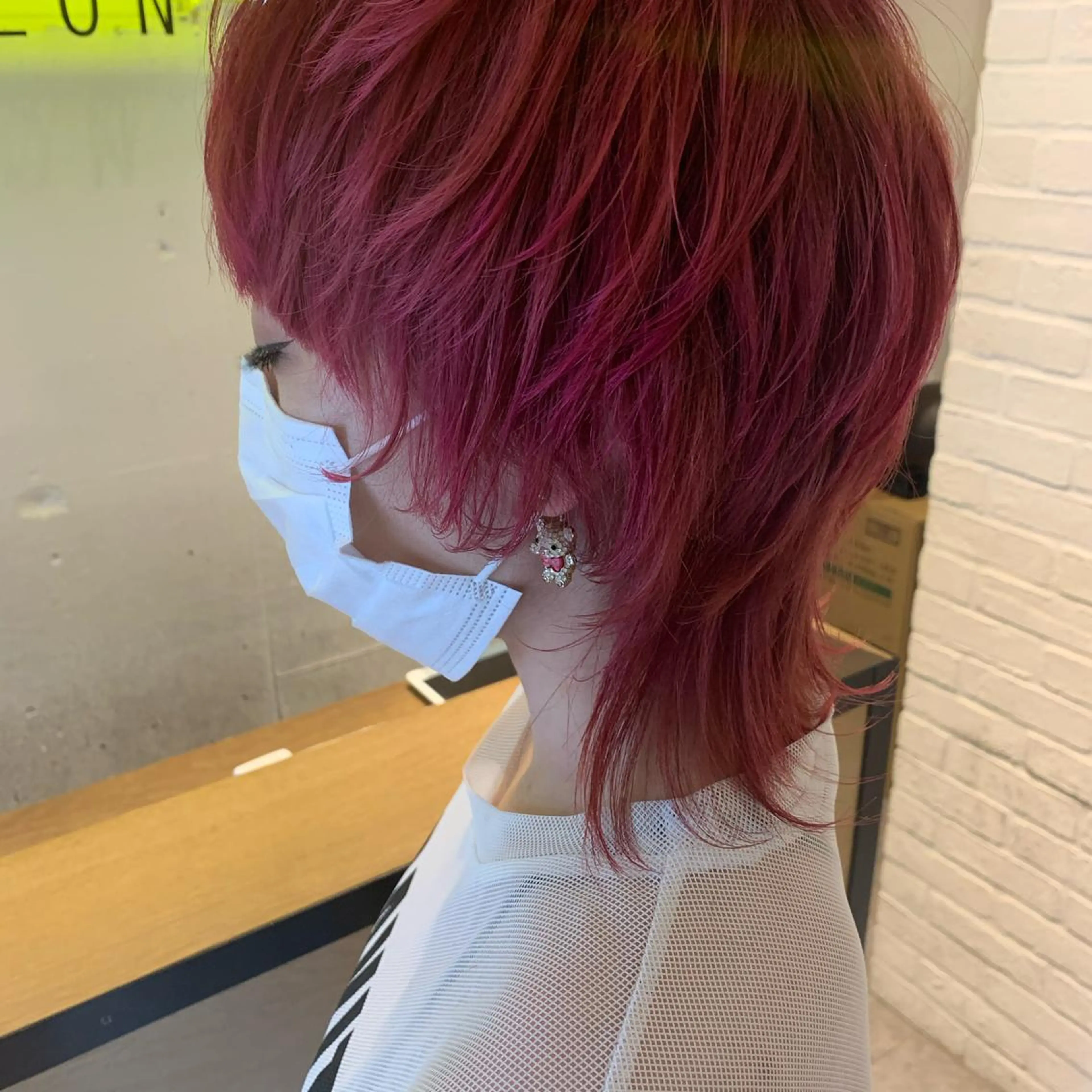 ショート ヘアカラー 🎈馬場佑馬/ スパイラルパーマ🎈のヘアスタイル