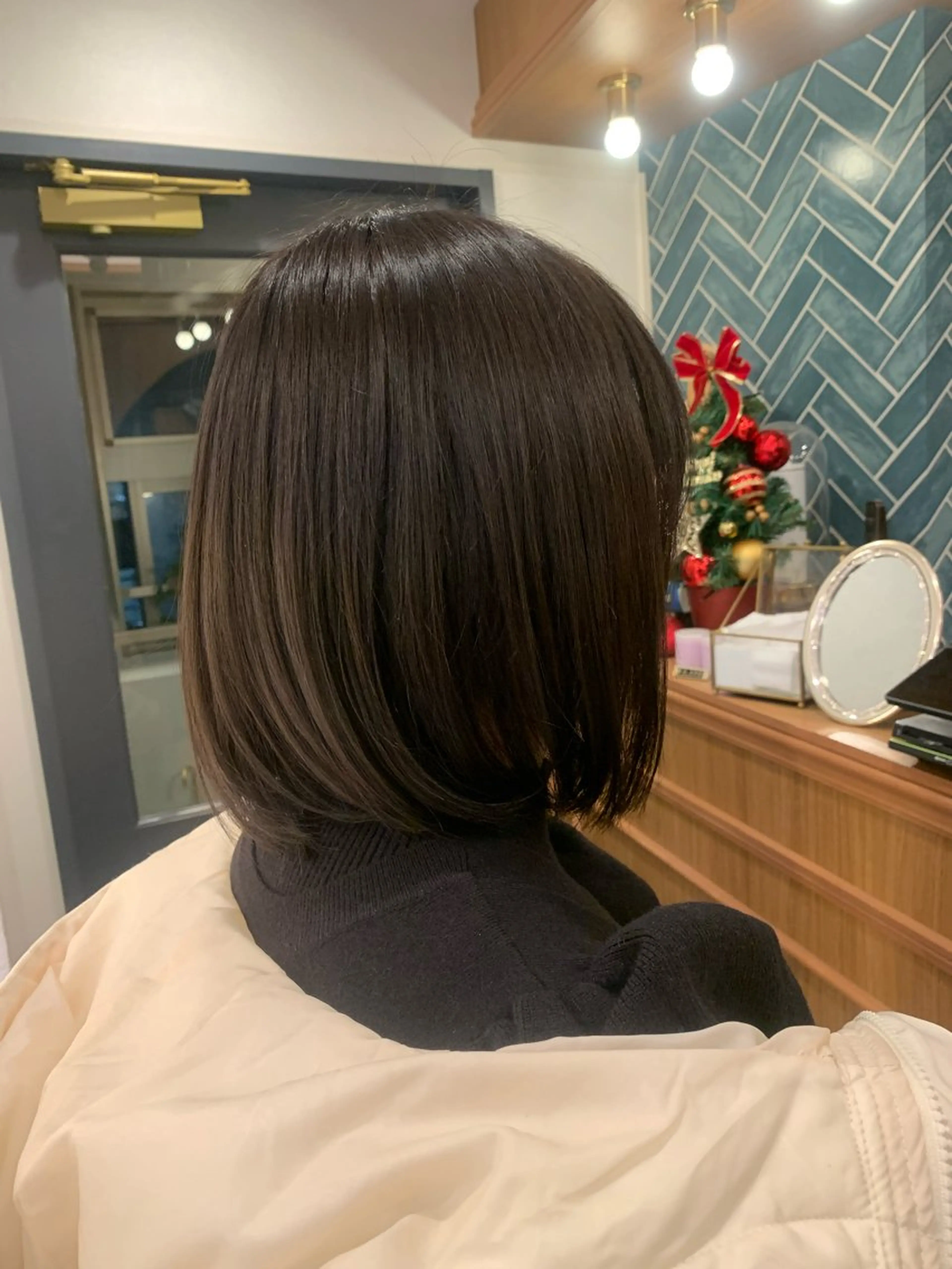 カラー ヘアカラー トリートメント 🫒オリーブカラー/ みづき/パーマ🤍のヘアスタイル