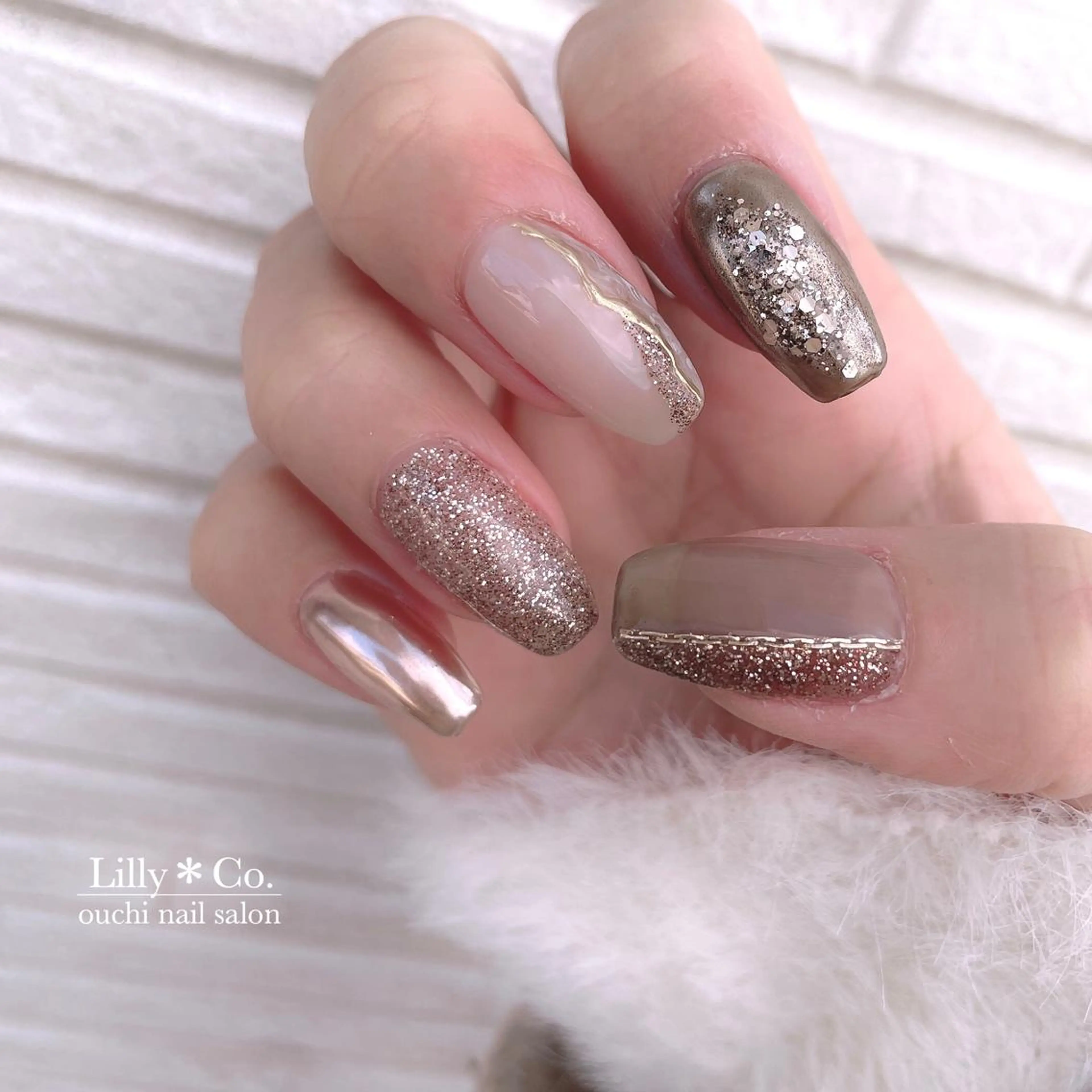 ネイル ハンドネイル ハンドケア Lilly Co.のネイルデザイン