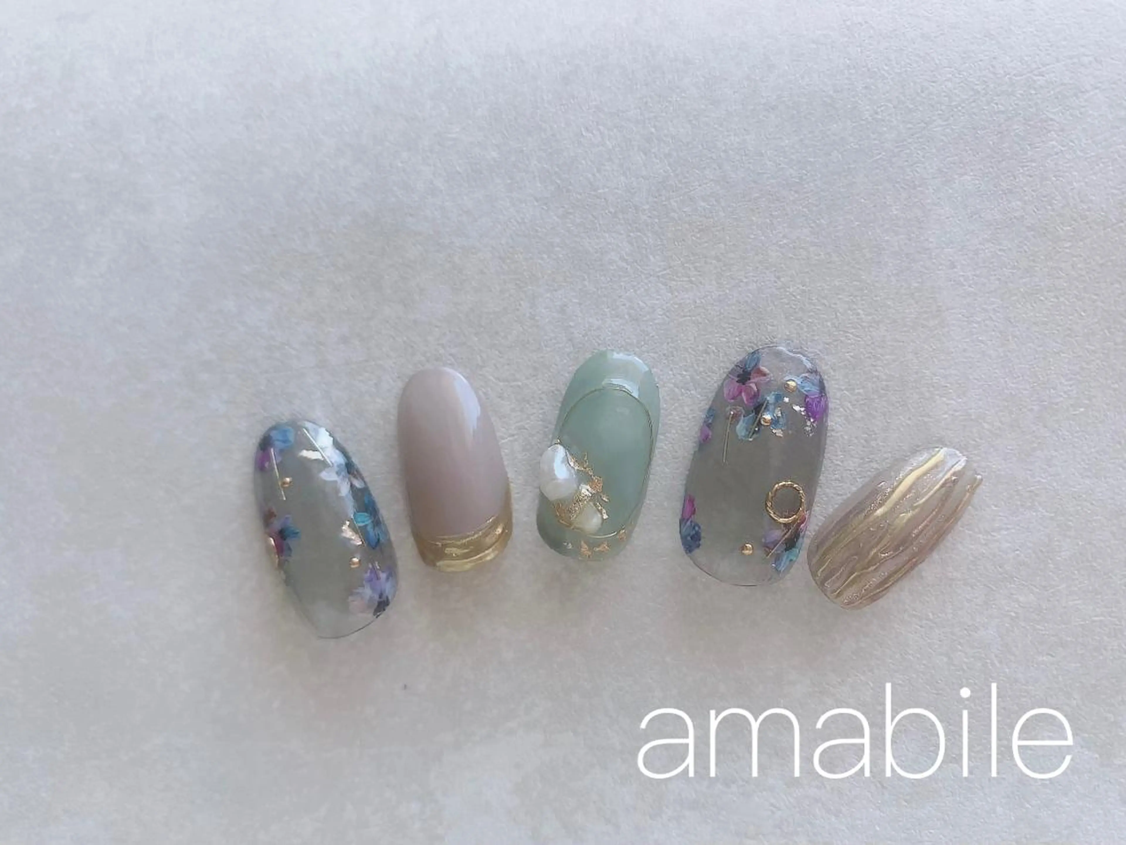 ネイル amabile nailのネイルデザイン