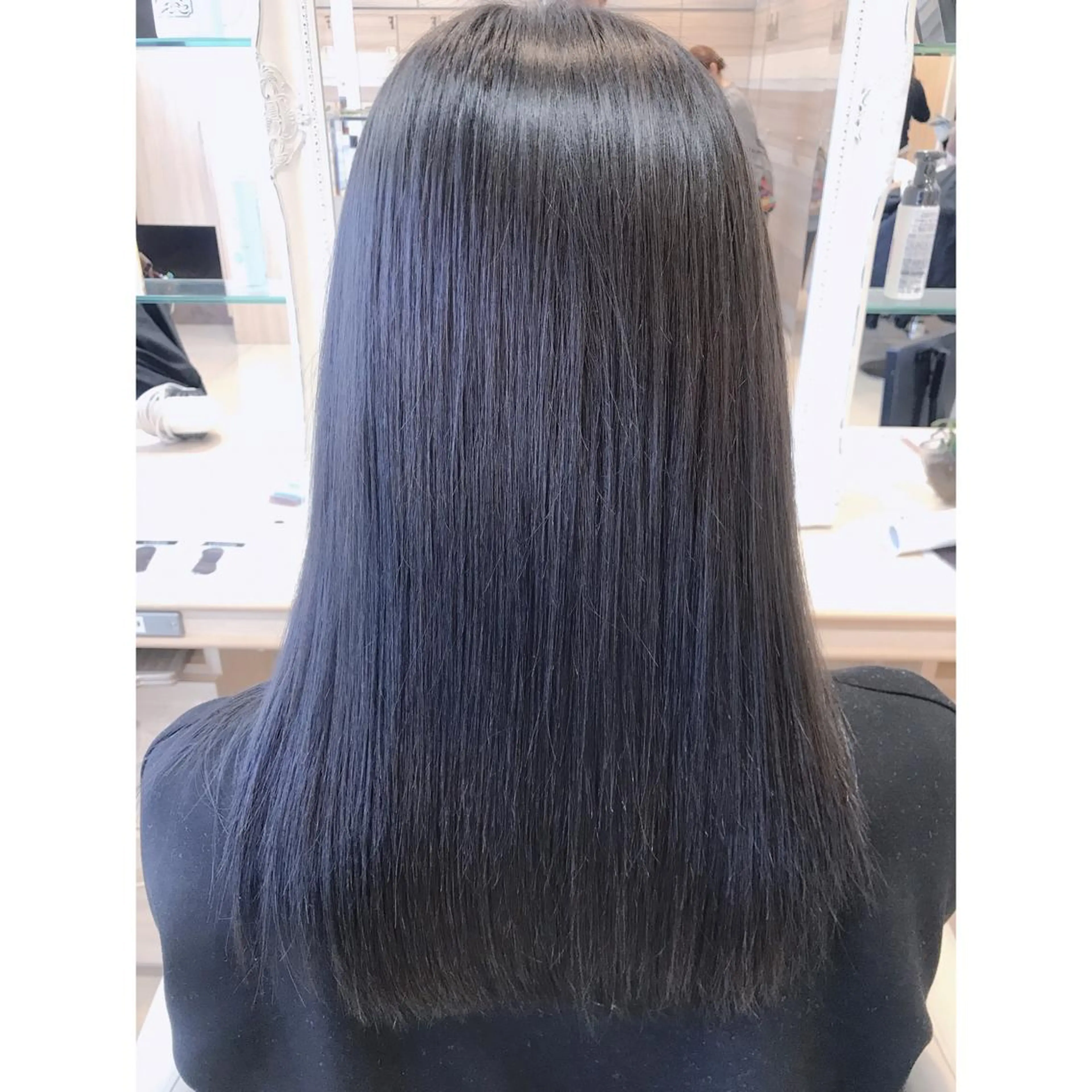 セミロング カラー 髪質改善/茅ヶ崎 マツモト リョウのヘアスタイル