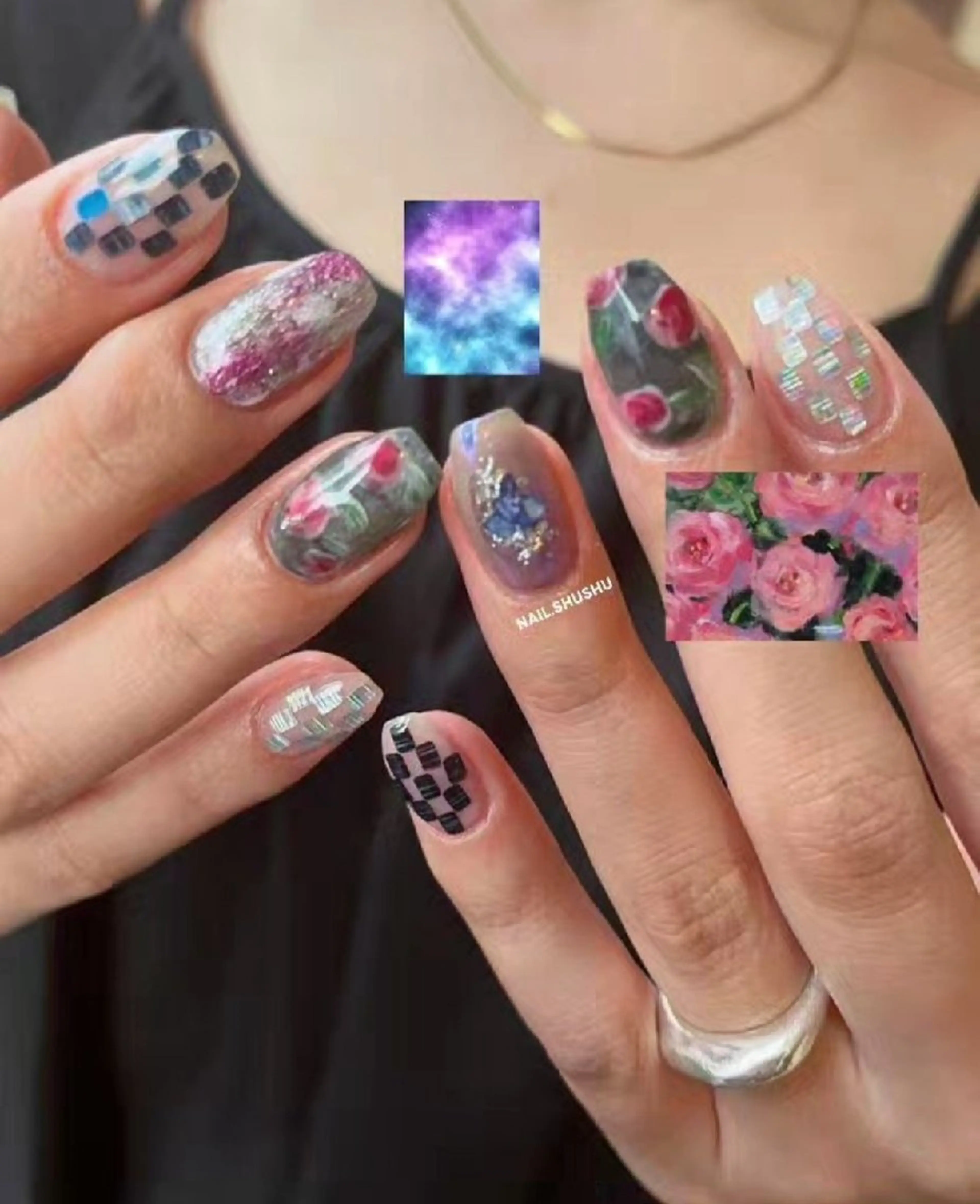 ネイル 3dパーツ/流行り 👧shushu❤️のネイルデザイン