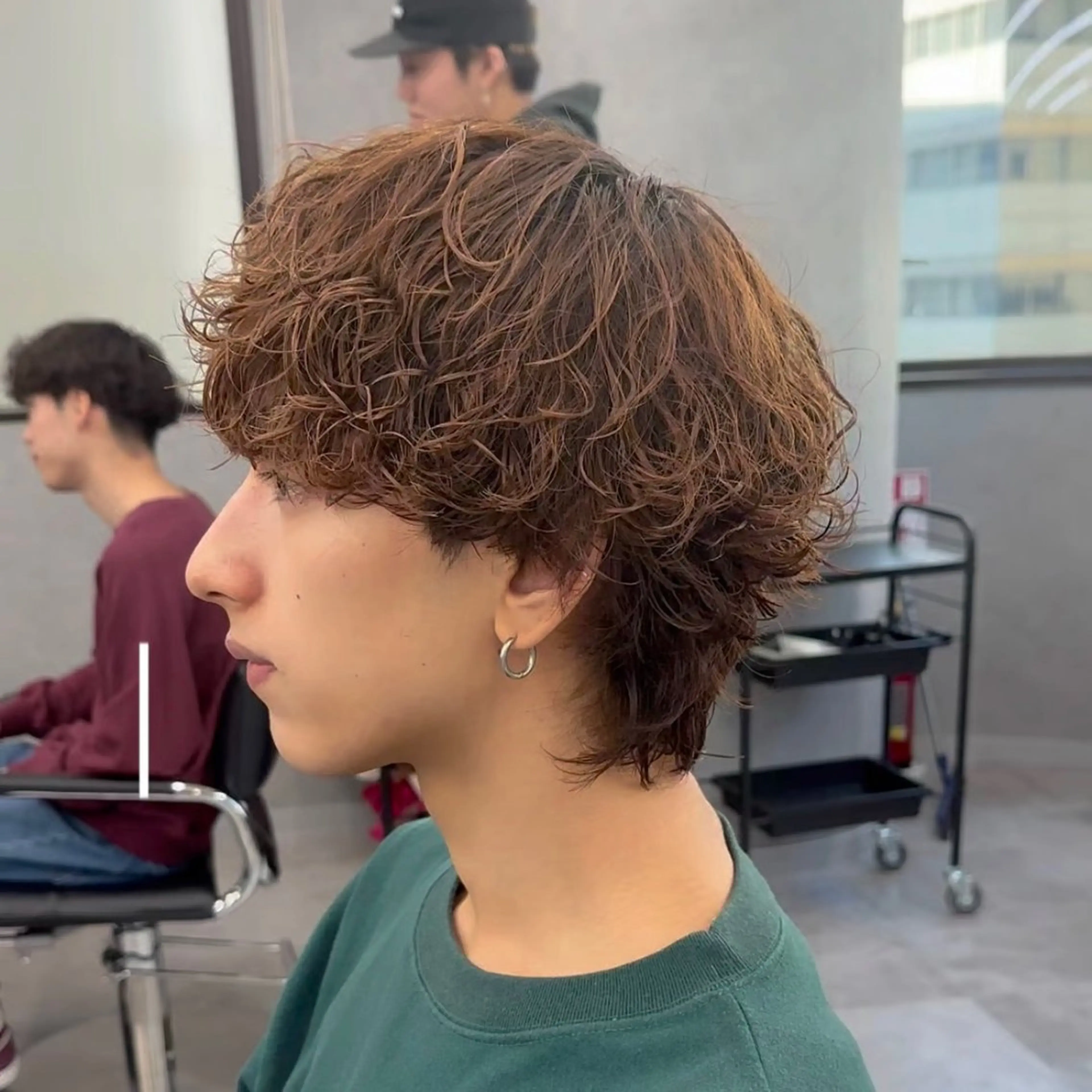 メンズ カット パーマ 🎖️似合わせメンズ パーマ🎖️カネキのヘアスタイル