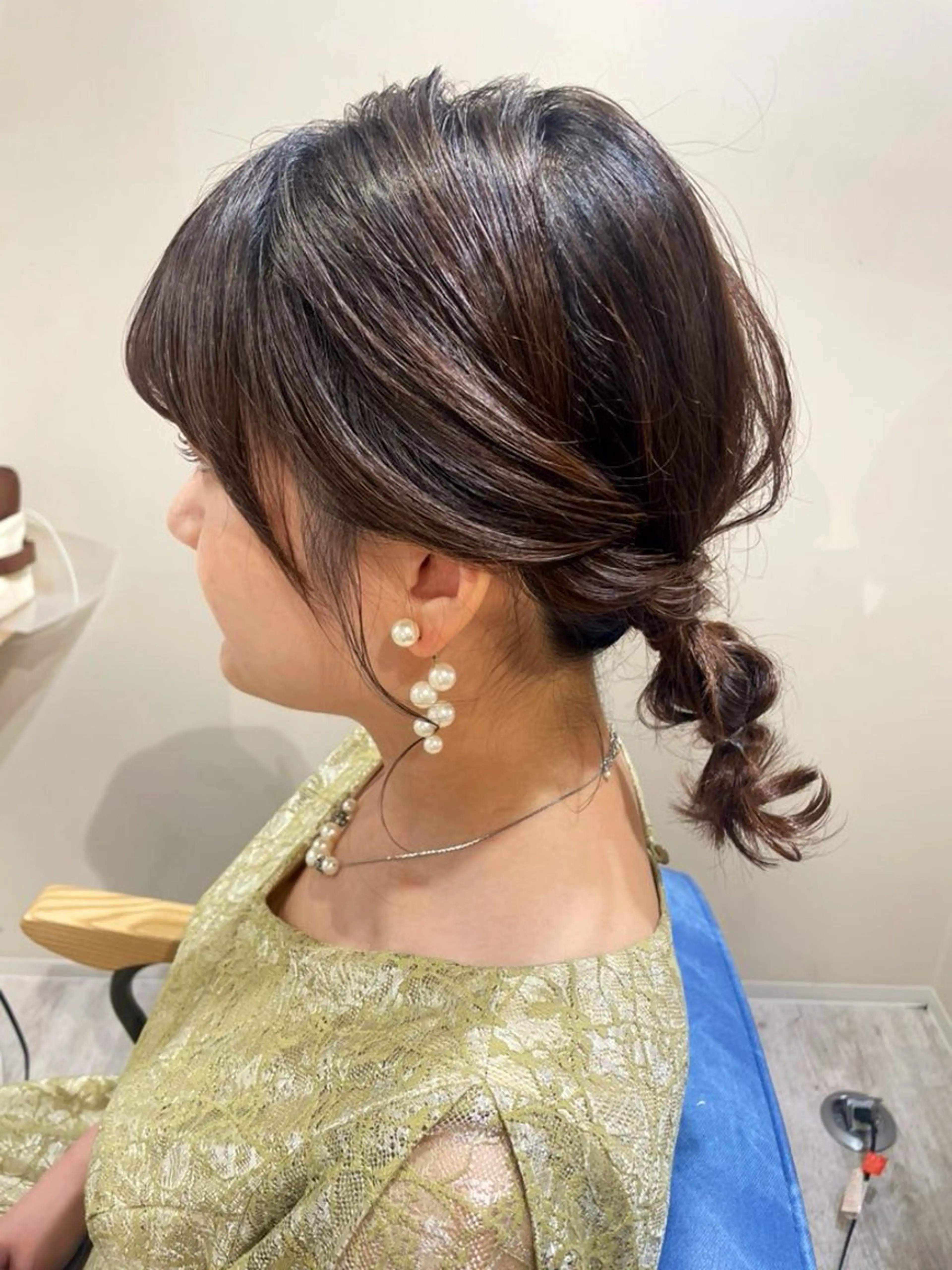 ミディアム ヘアセット Connect Rumiのヘアスタイル